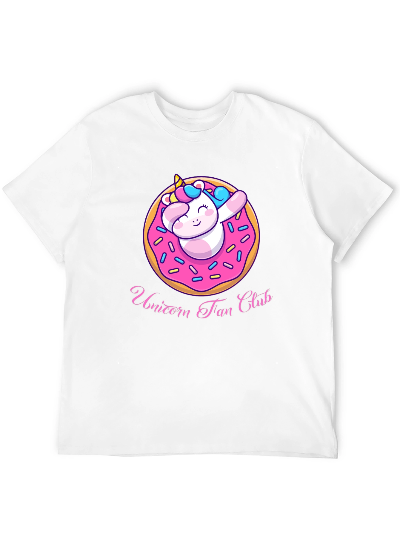 Black Unicorn Fan Club Donut T-Shirt view 12