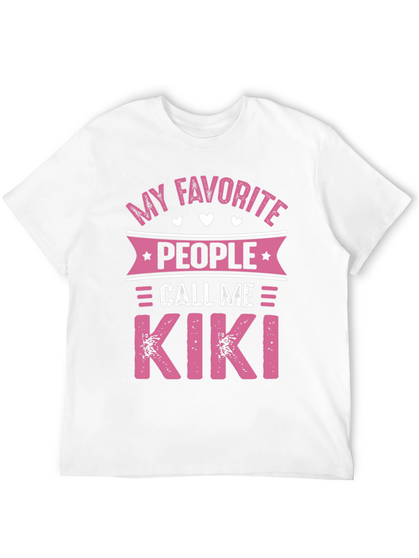 Black My Favorite People Call Me Kiki T-Shirt view 12
