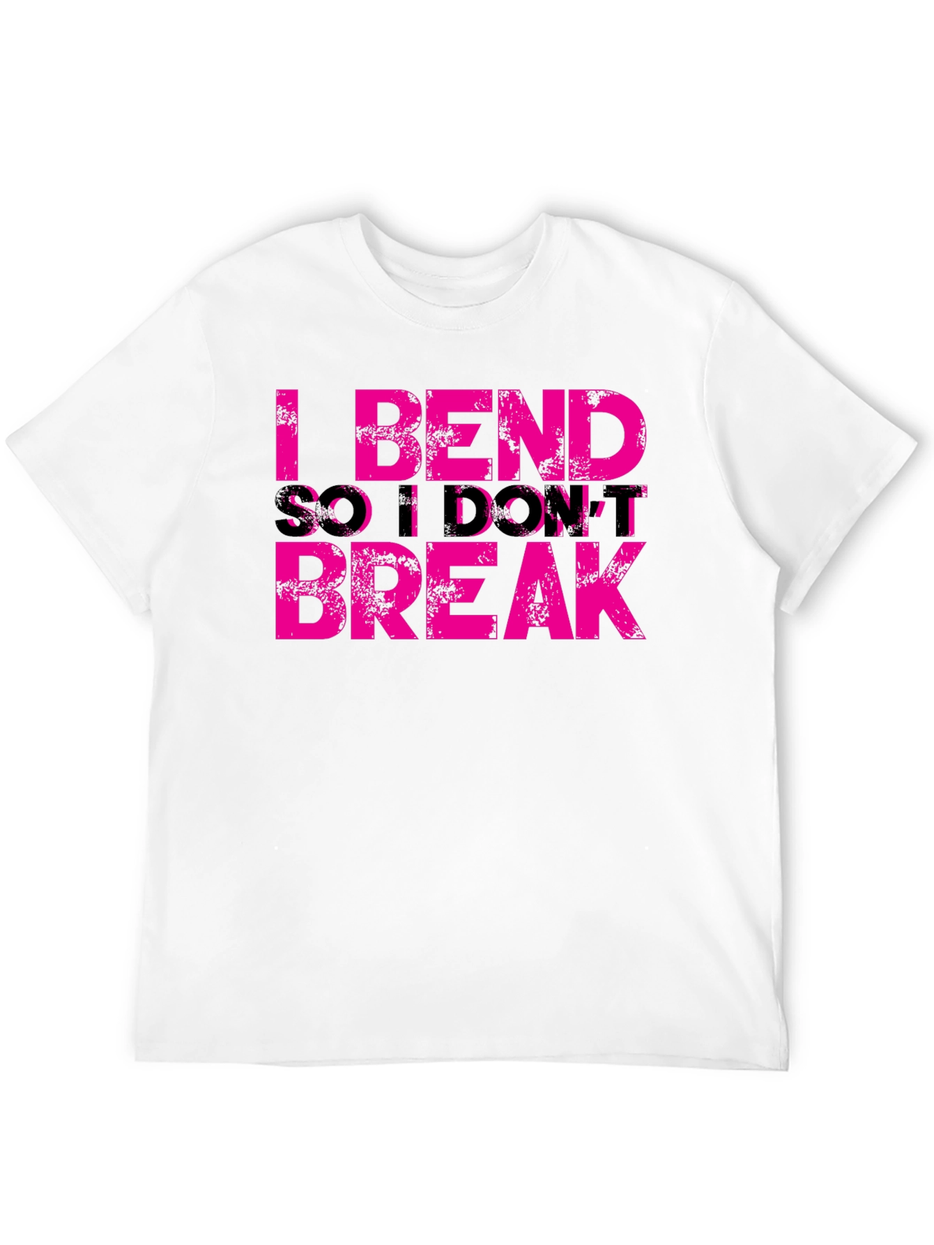 Black I Bend So I Don't Break Graphic Tee view 12