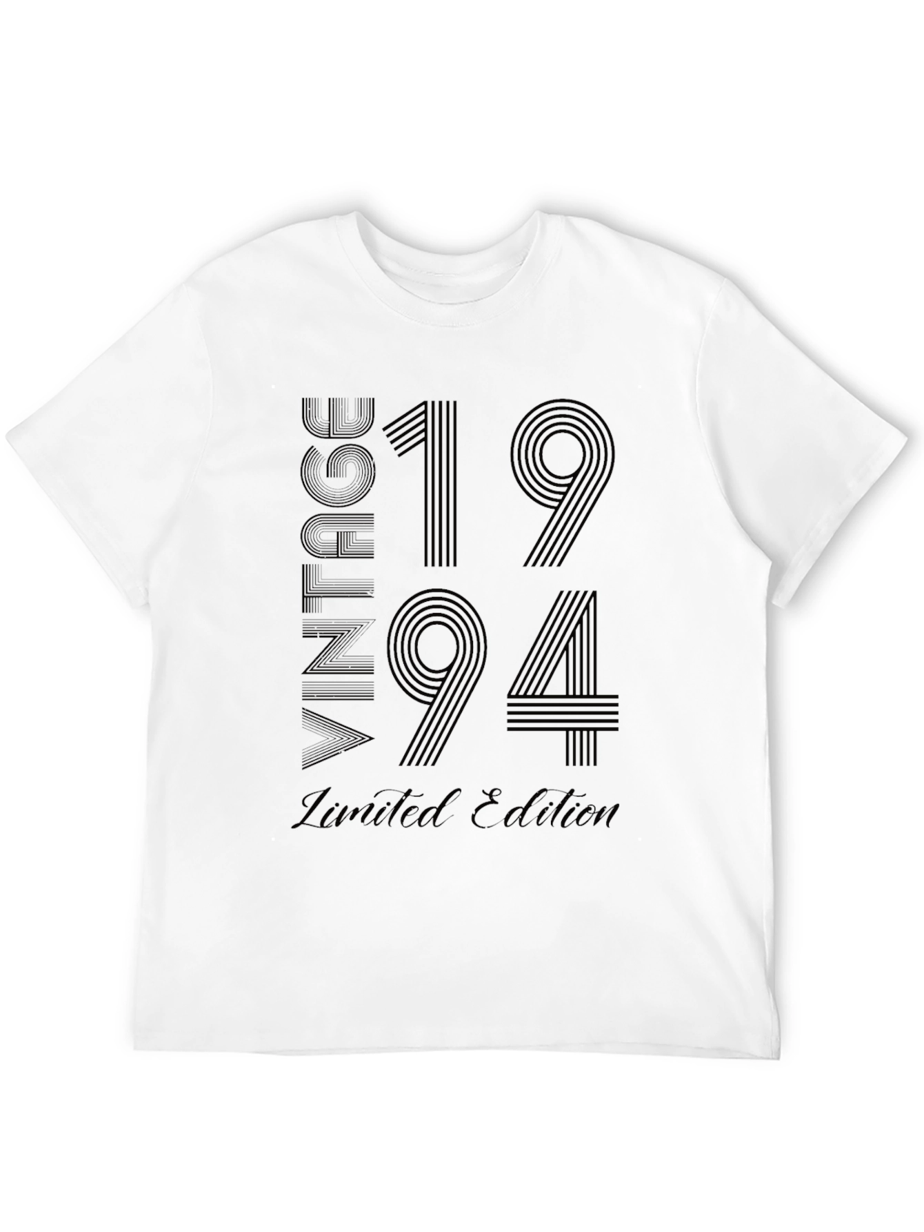 Black Vintage 1994 Limited Edition Black T-Shirt view 12