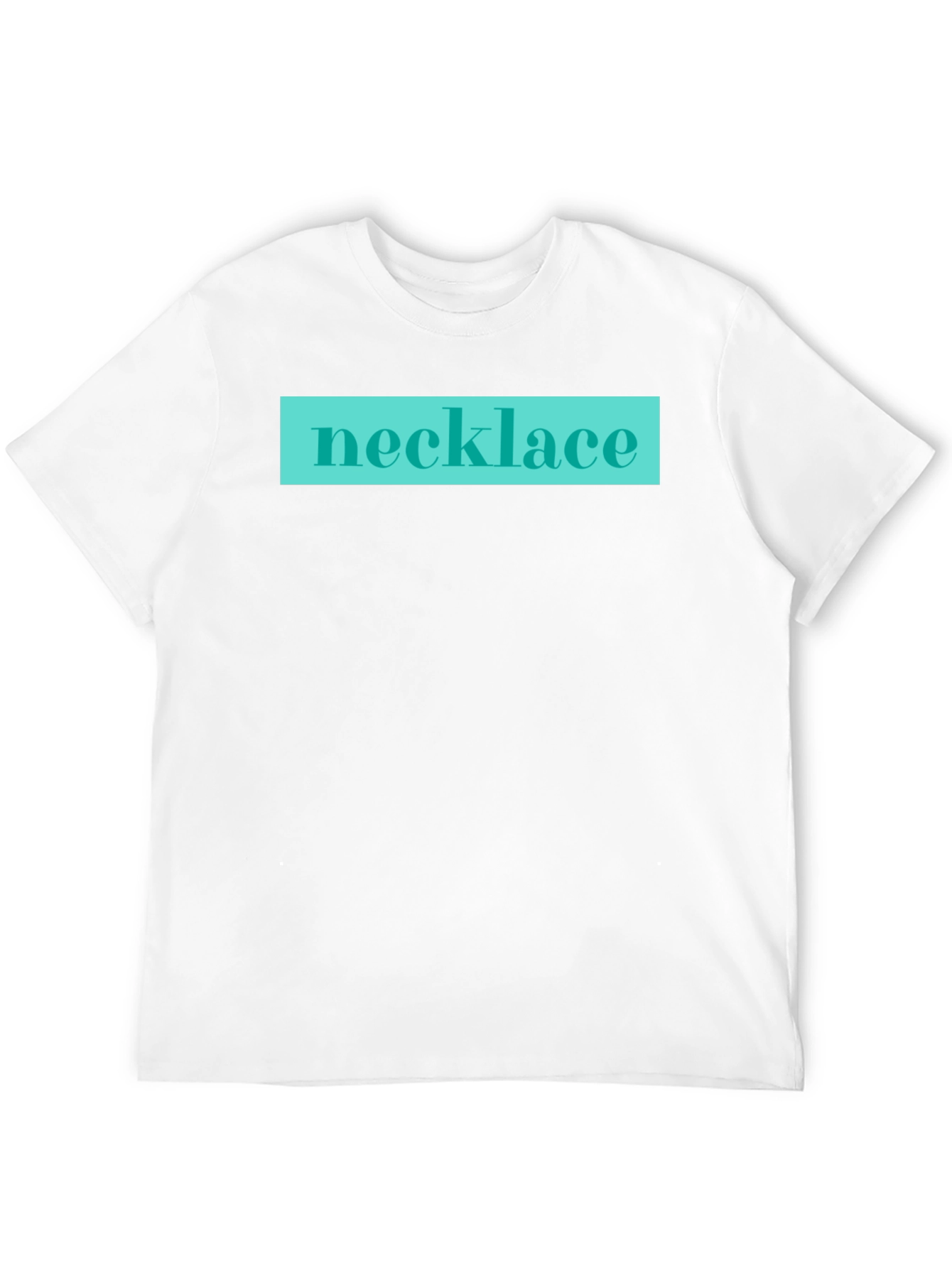 Black Necklace Graphic Tee - Black Casual Shirt view 12