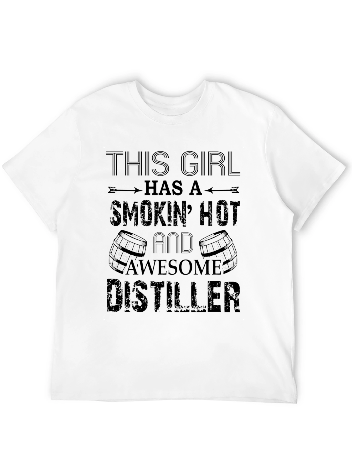 Black Smokin' Hot Distiller Graphic Tee view 12