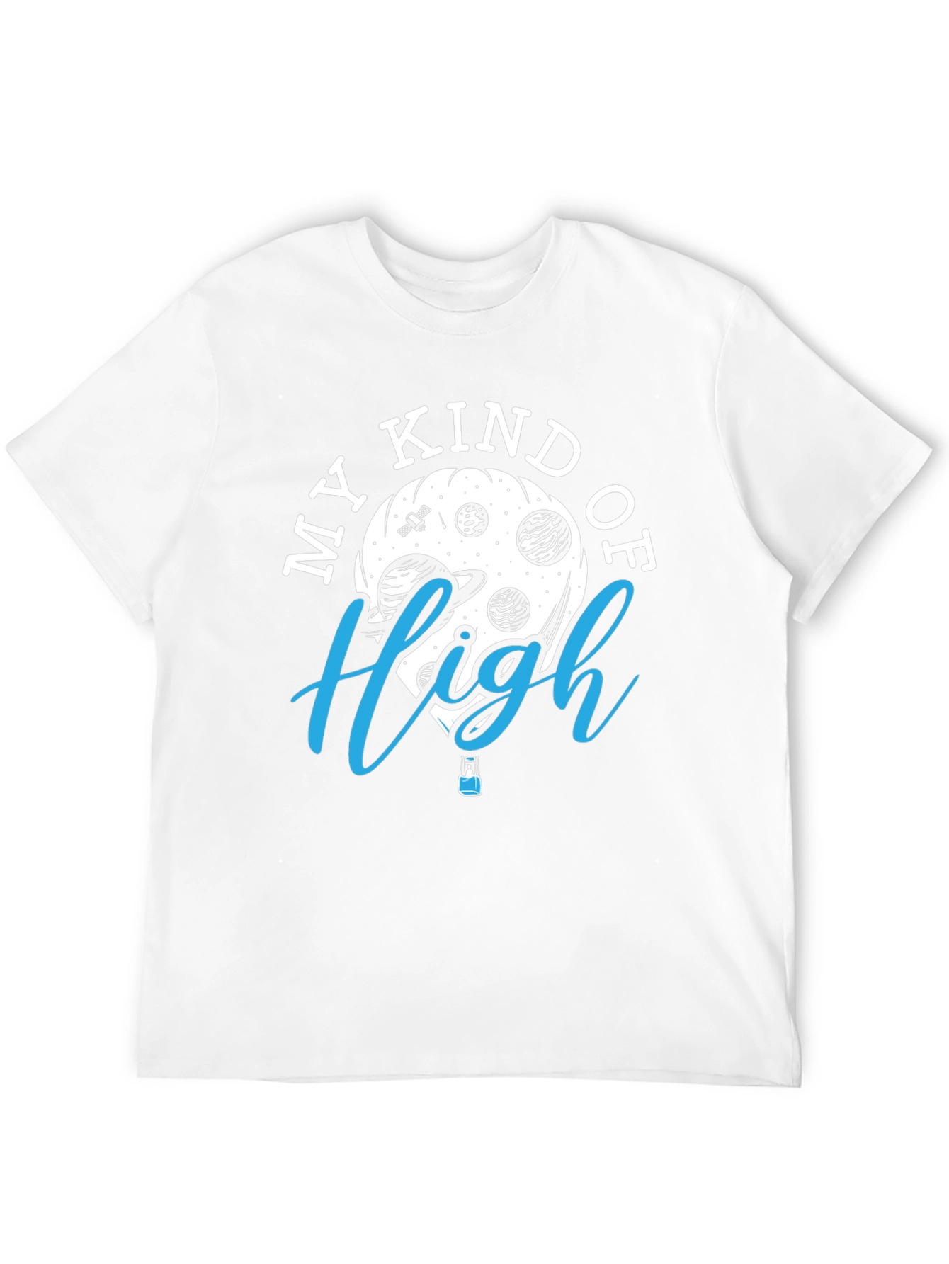 Black My Kind of High Graphic T-Shirt view 12