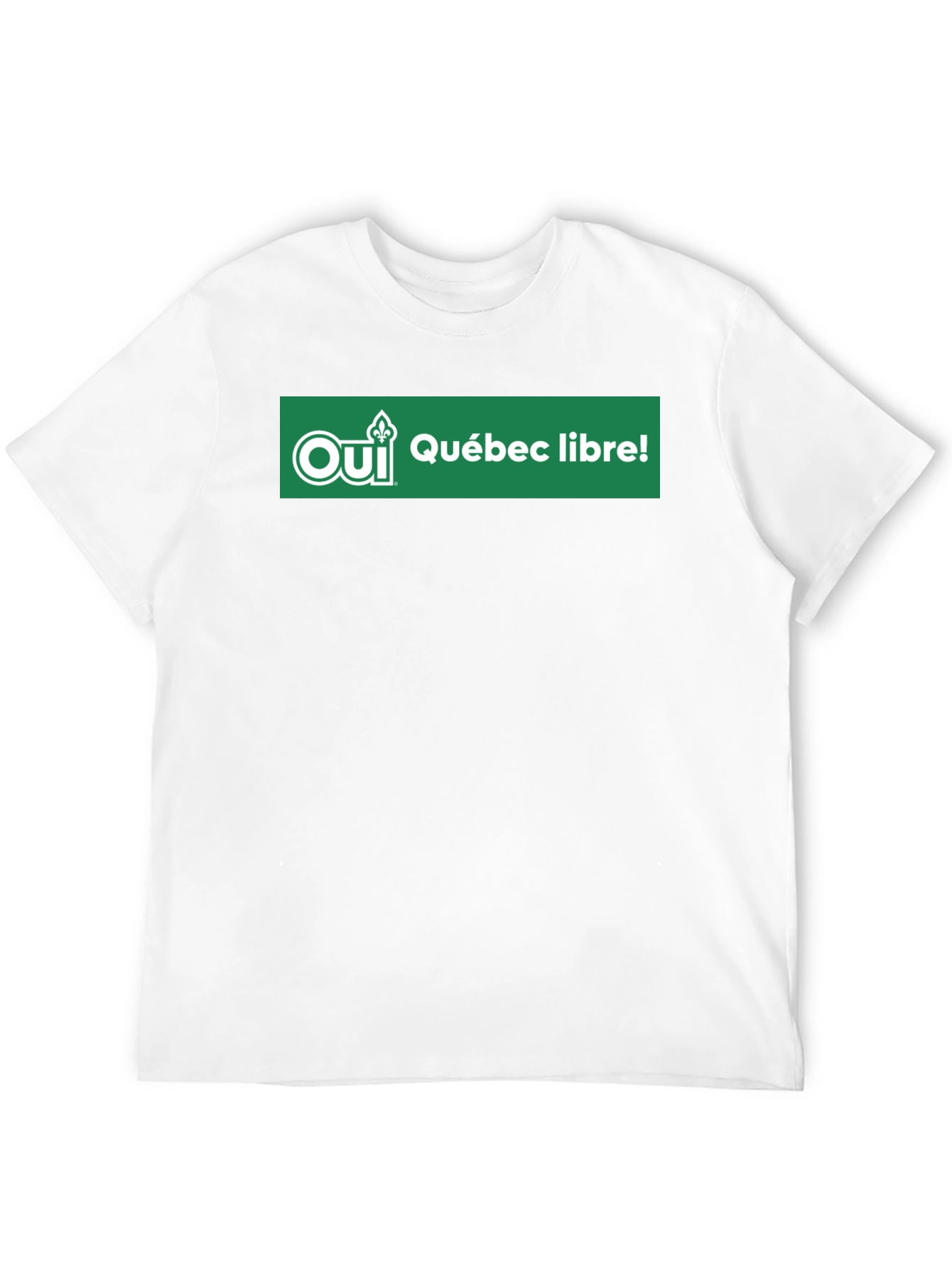 Black Oui Quebec Libre T-Shirt view 12
