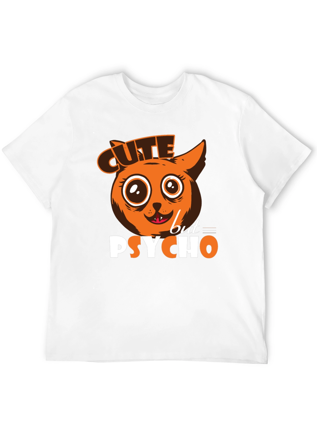 Black Cute But Psycho T-Shirt view 12