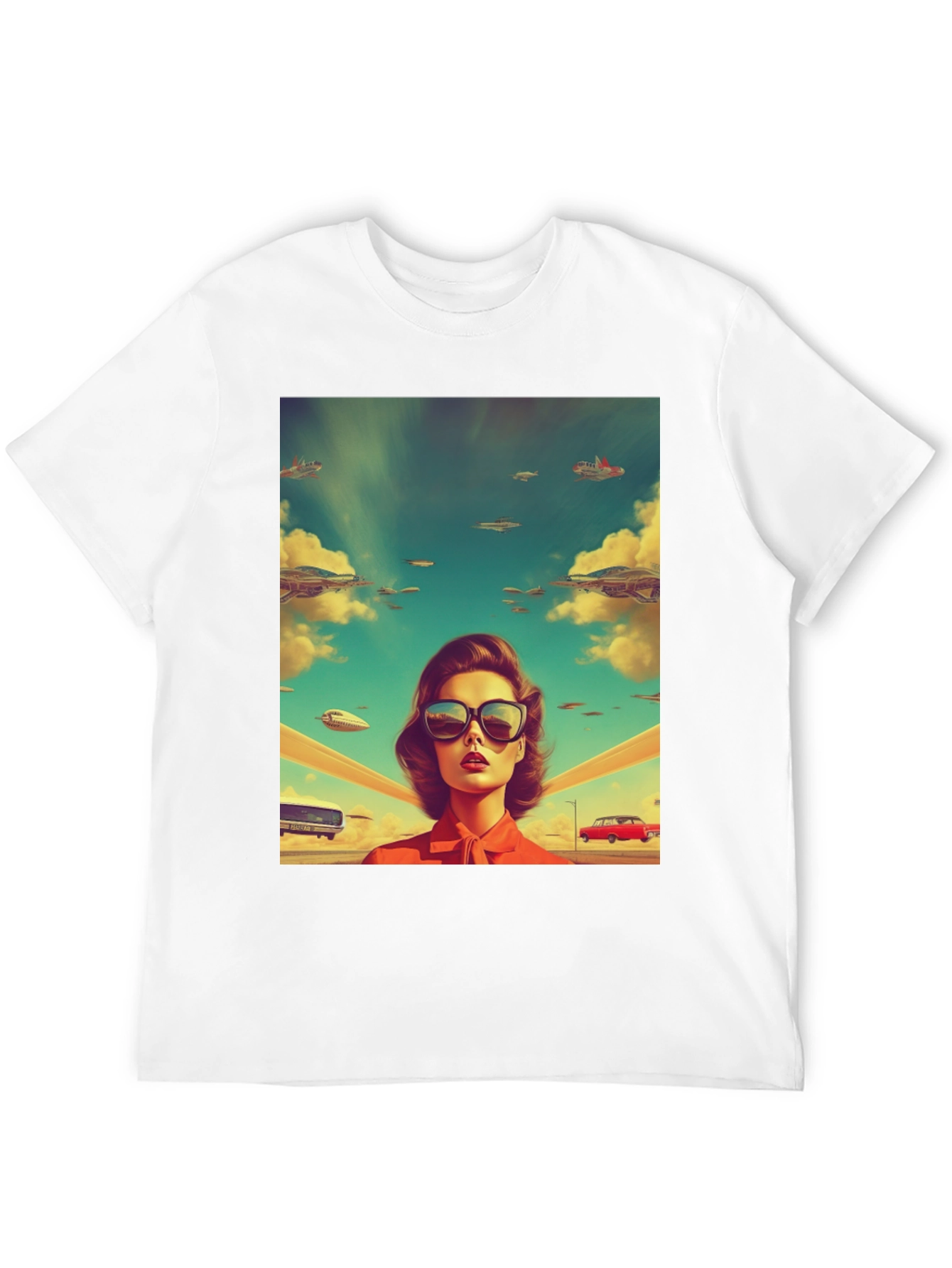 Retro Futuristic T-Shirt - 12