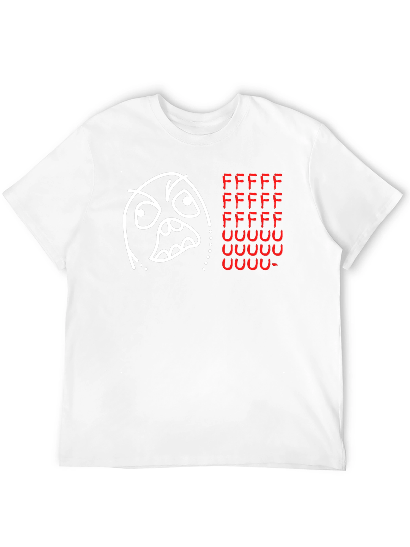 Black Rage Face FFFFFUUUUU Meme T-Shirt view 12