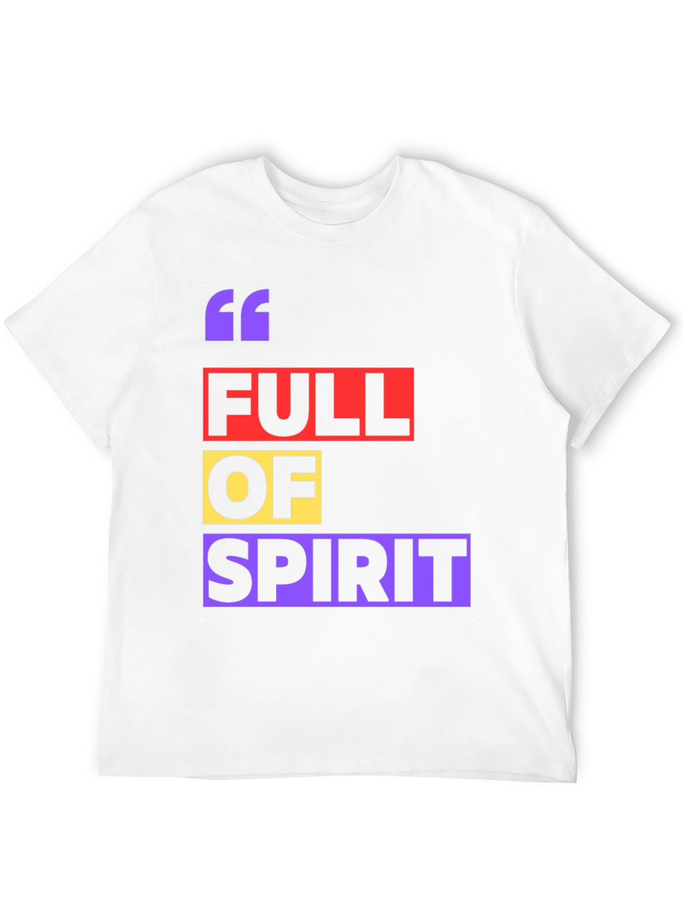 Black Full of Spirit Graphic T-Shirt - Trendy Casual Wear view 12