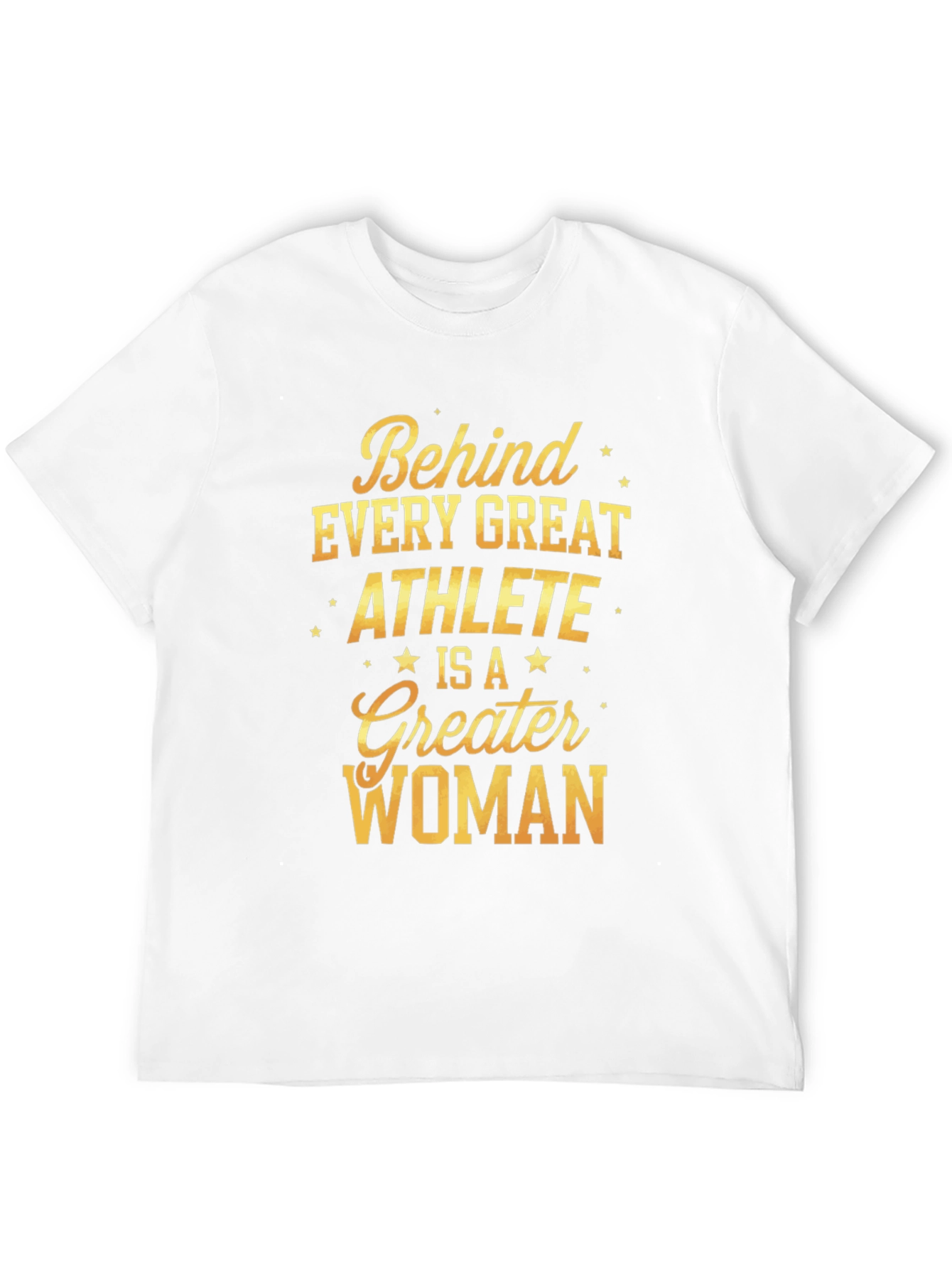 Black Behind Every Great Athlete T-Shirt view 12