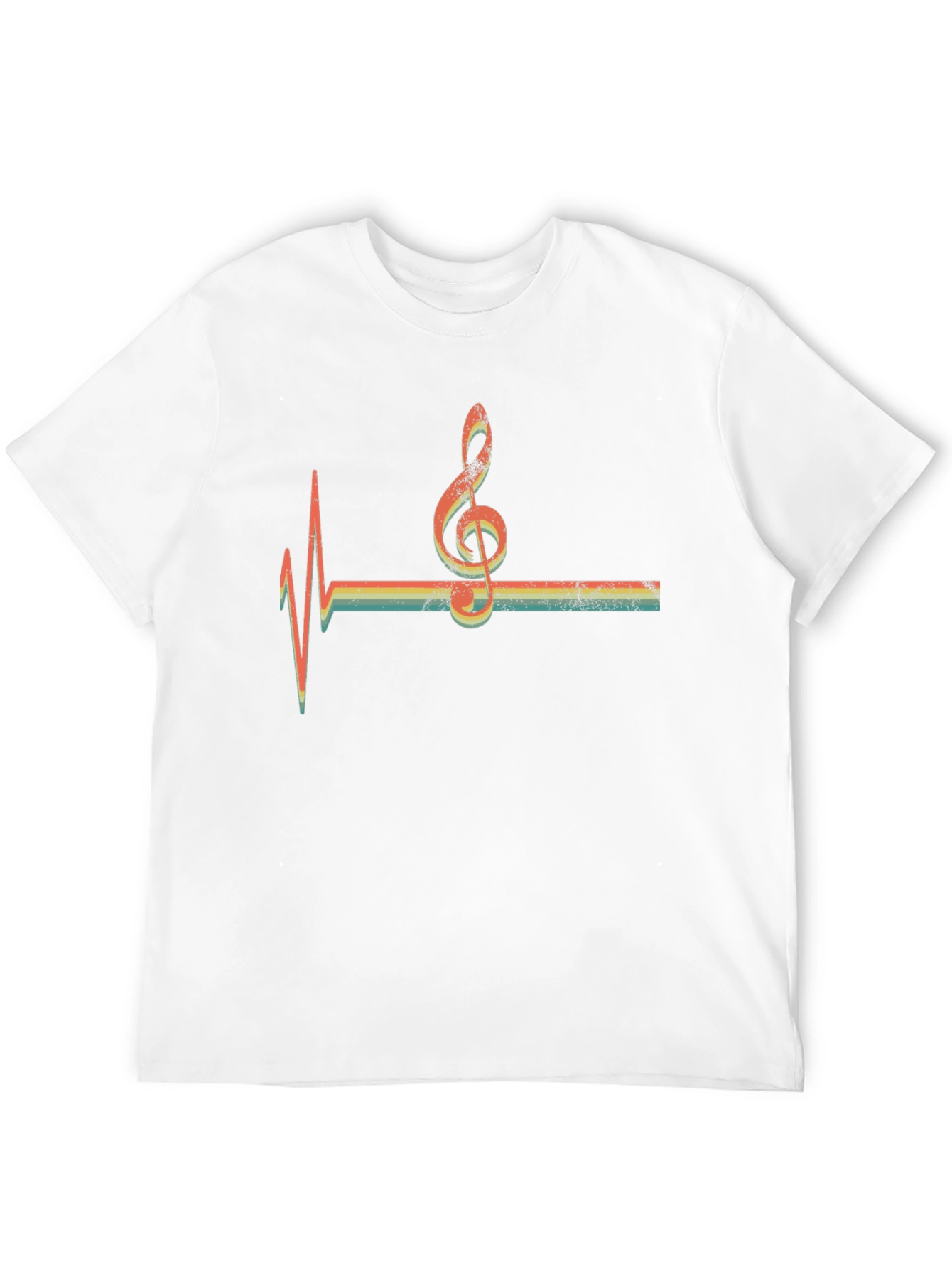 Black Music Heartbeat T-Shirt view 12