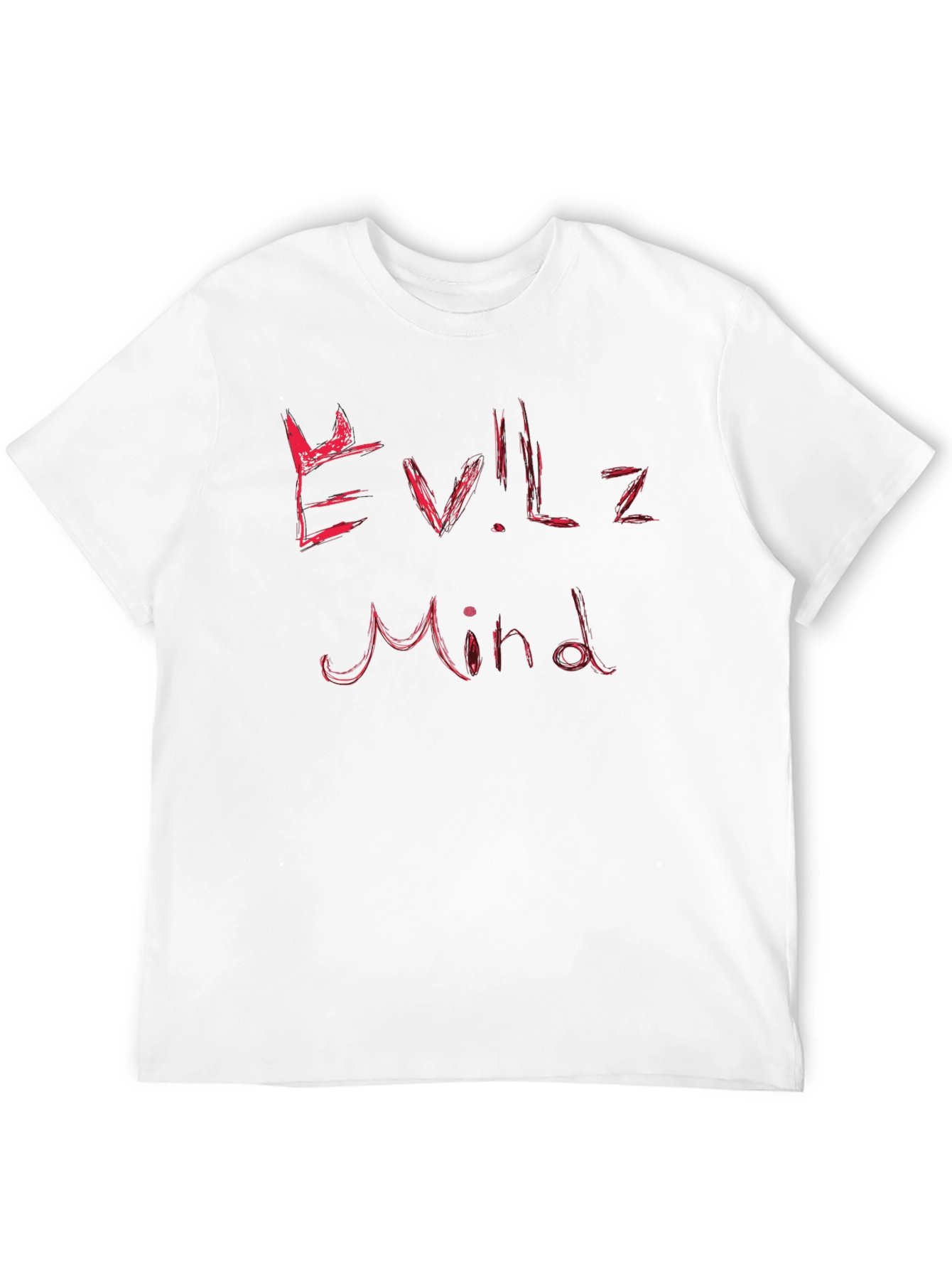 Black Evilz Mind Graphic Tee - Black T-Shirt view 12