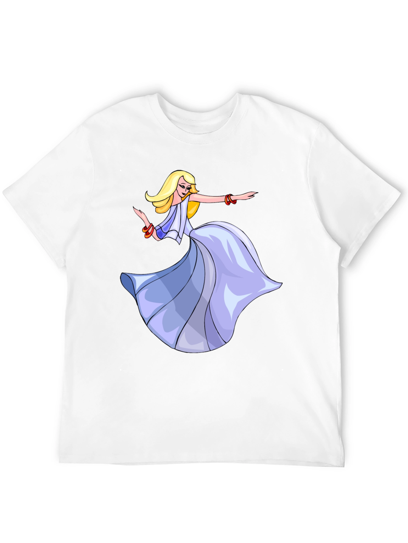 Black Dancing Woman Graphic Black Tee view 12