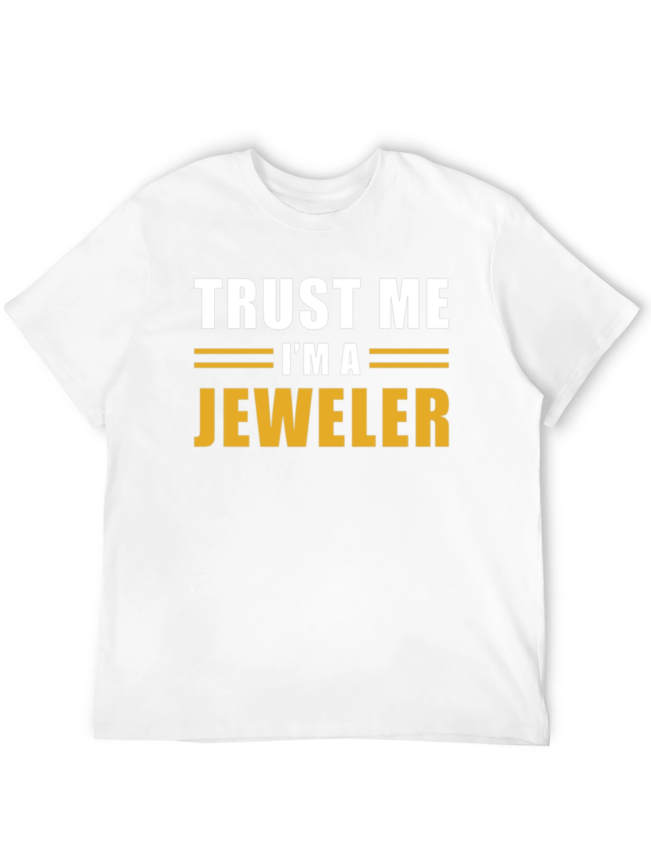 Black Trust Me I'm A Jeweler T-Shirt view 12