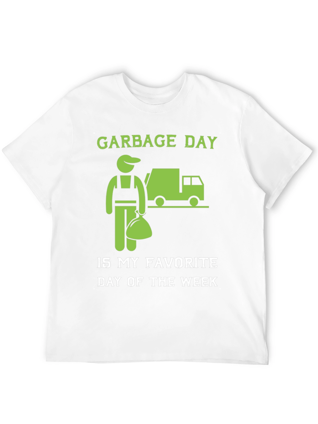 Black Garbage Day T-Shirt - Favorite Day of the Week view 12