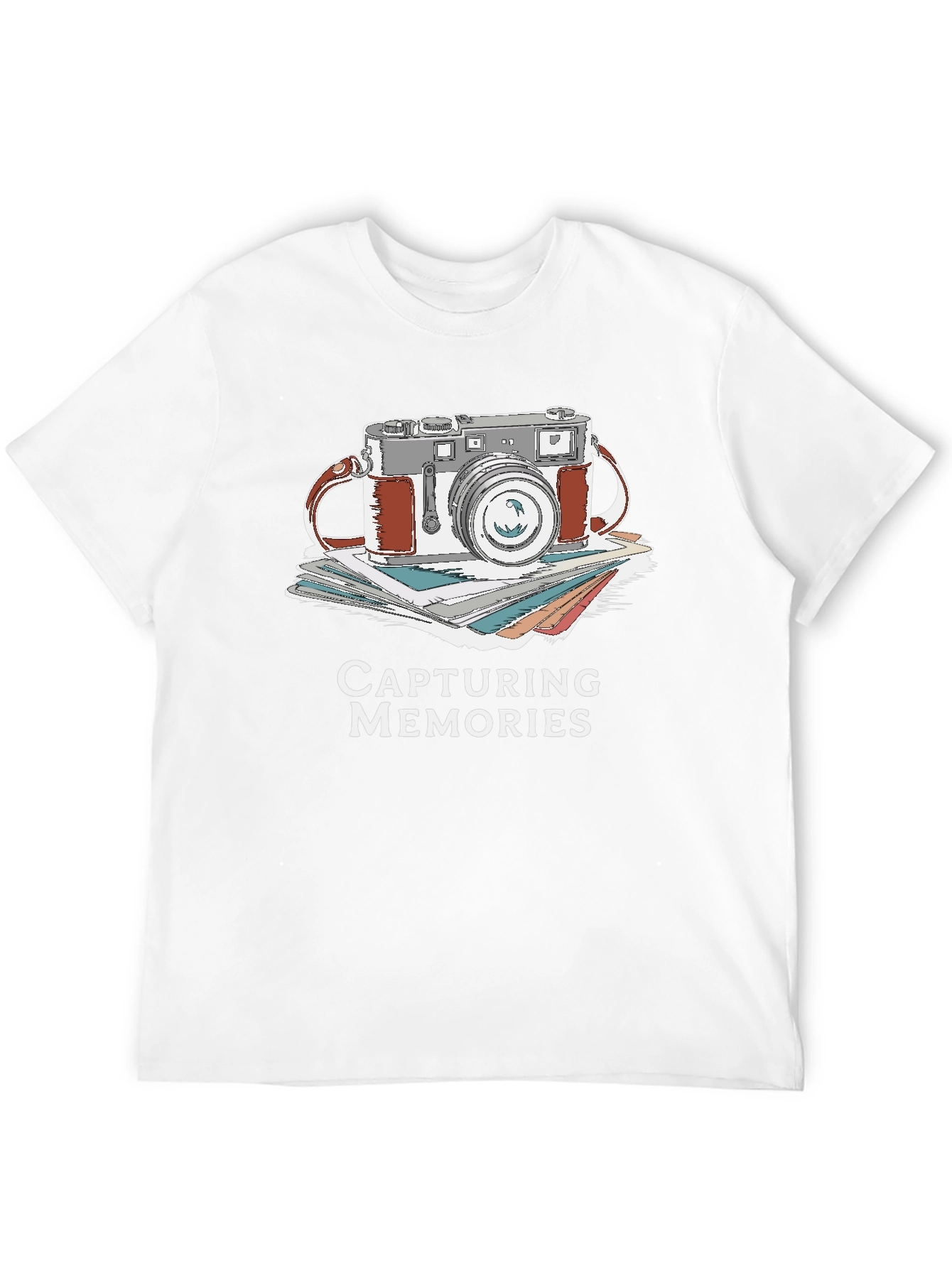 Black Capturing Memories Graphic T-Shirt view 12