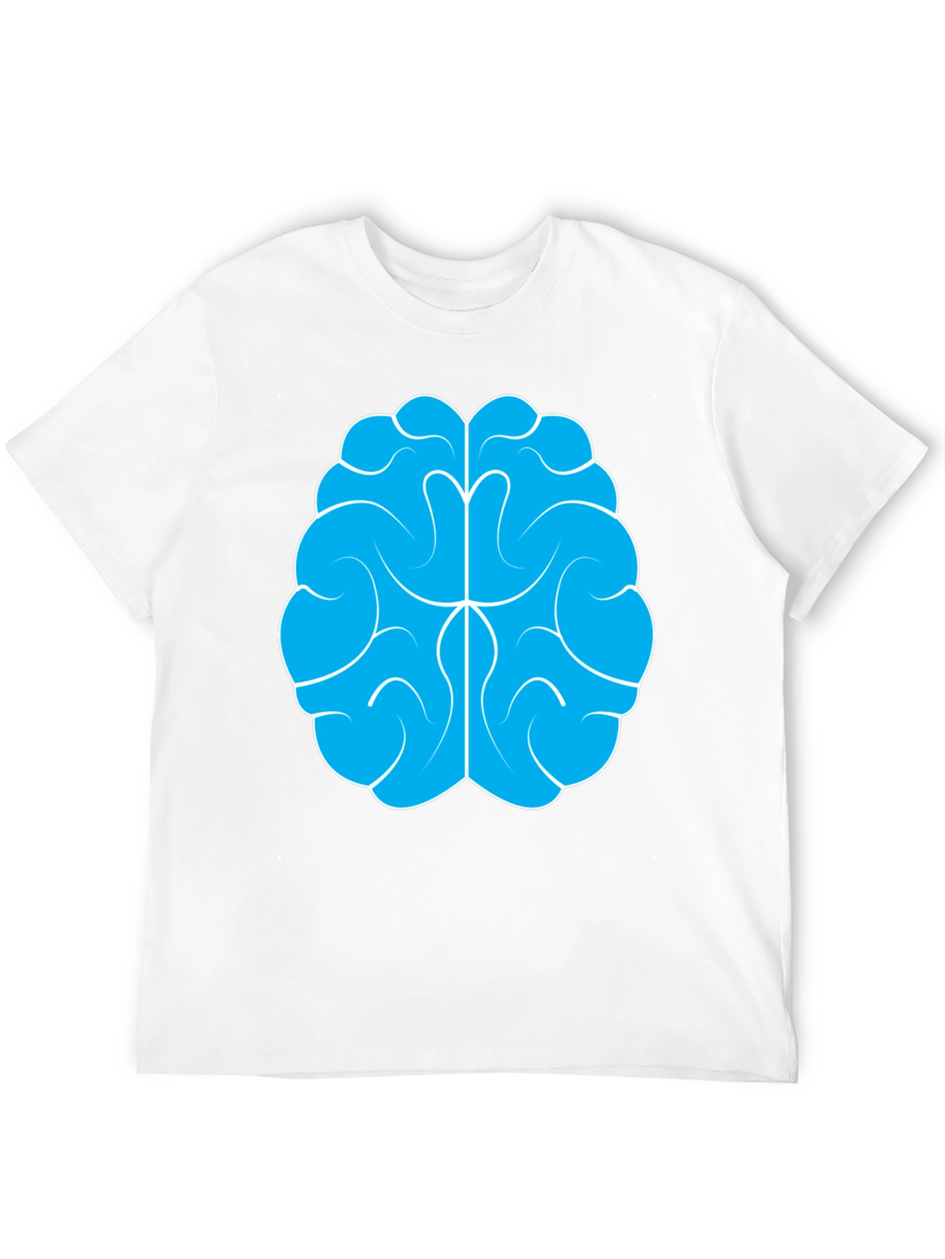 Black Brain Graphic Tee - Black Cotton Blend view 12