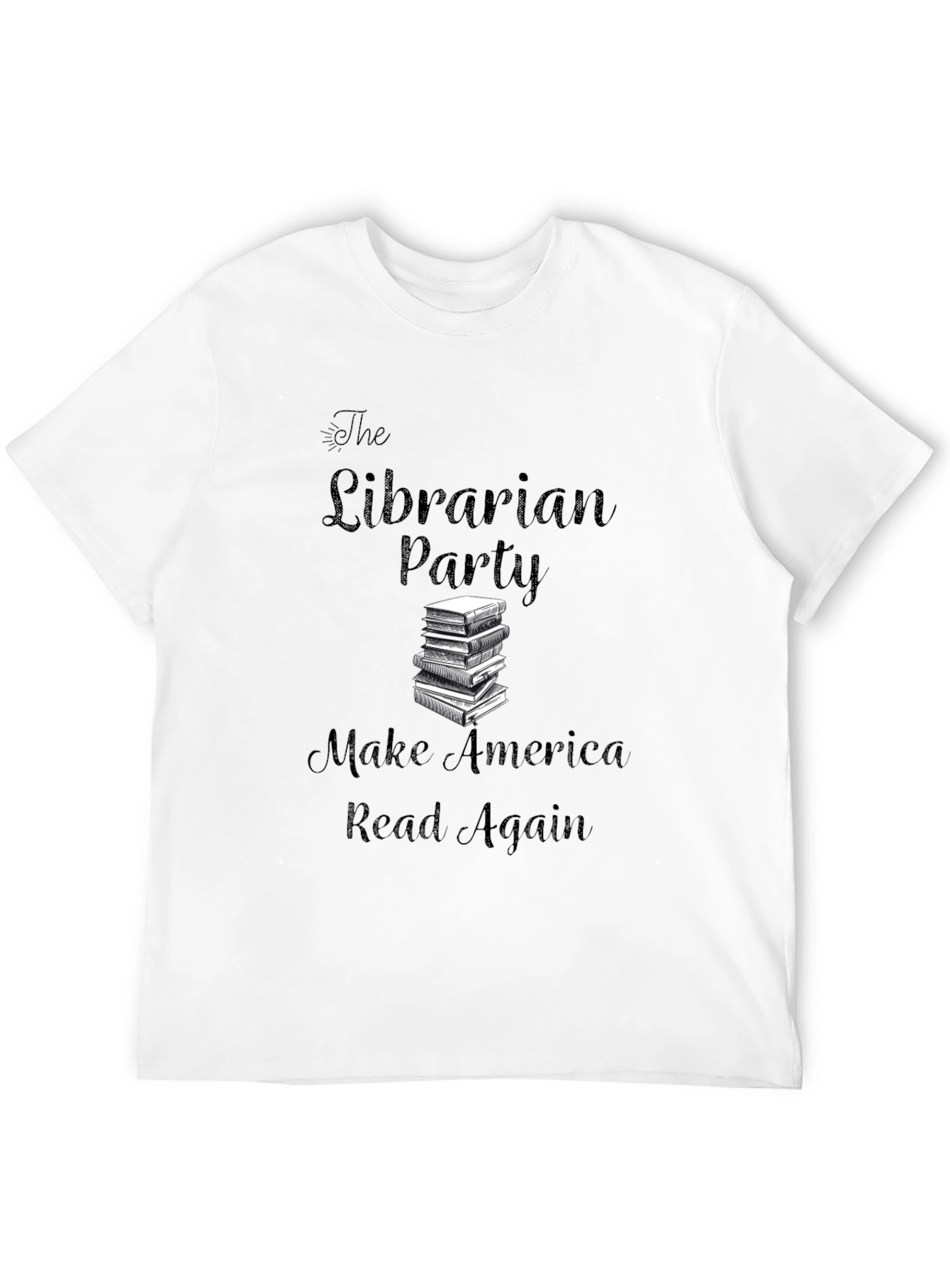 Black Librarian Party T-Shirt: Make America Read Again! view 12