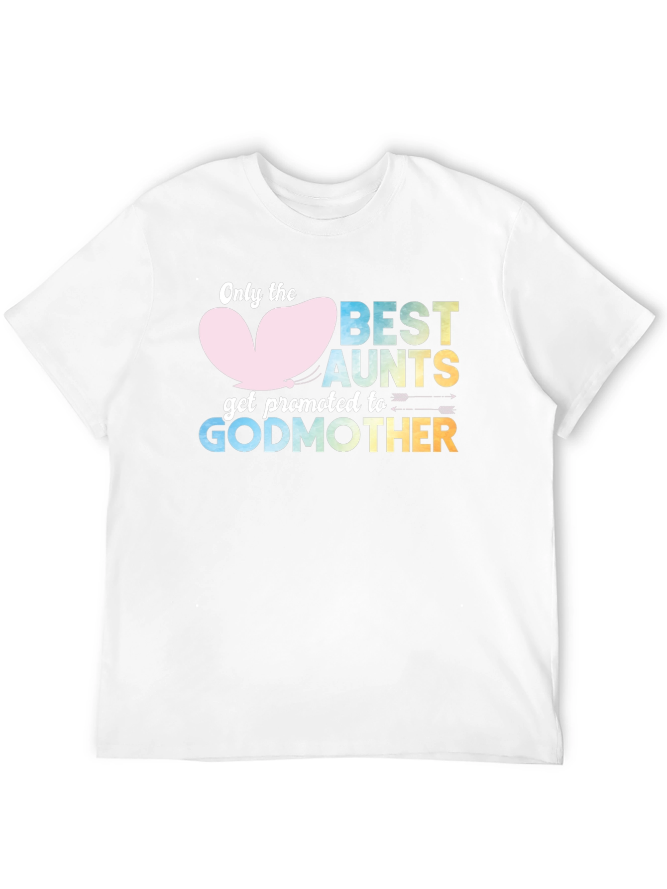 Black Best Aunts Get Promoted to Godmother T-Shirt view 12