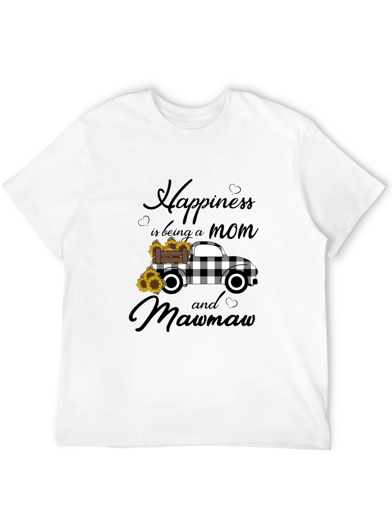 Happiness is Being a Mom and Mawmaw T-Shirt - 12