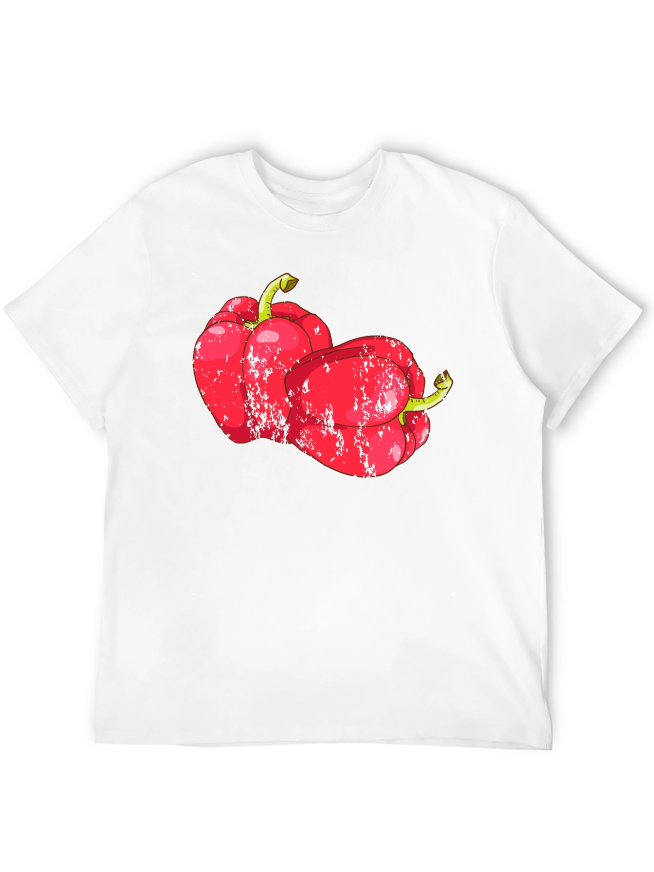 Black Red Pepper Graphic T-Shirt - Unique Design view 12