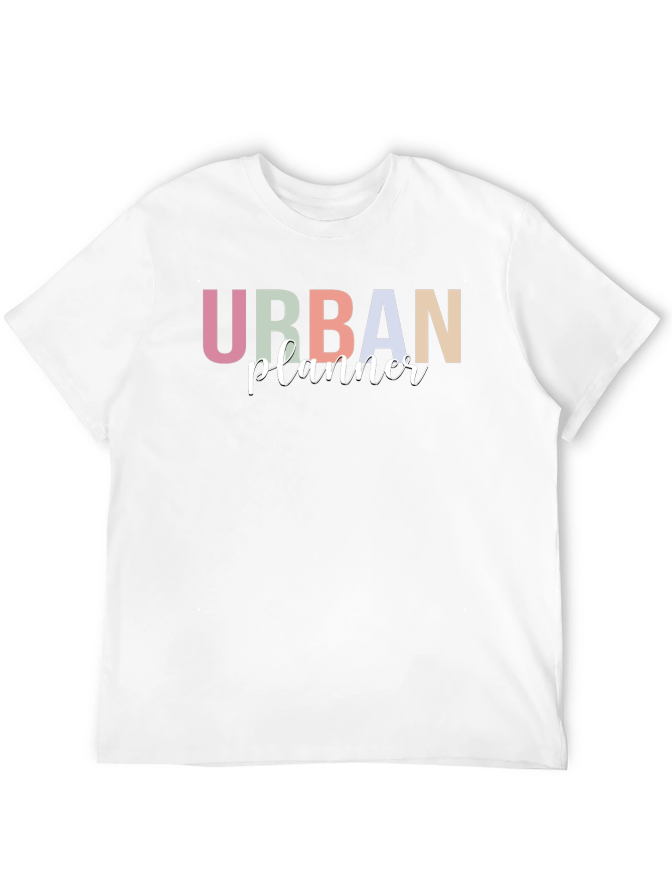 Black Urban Planner T-Shirt - Stylish Career Apparel view 12
