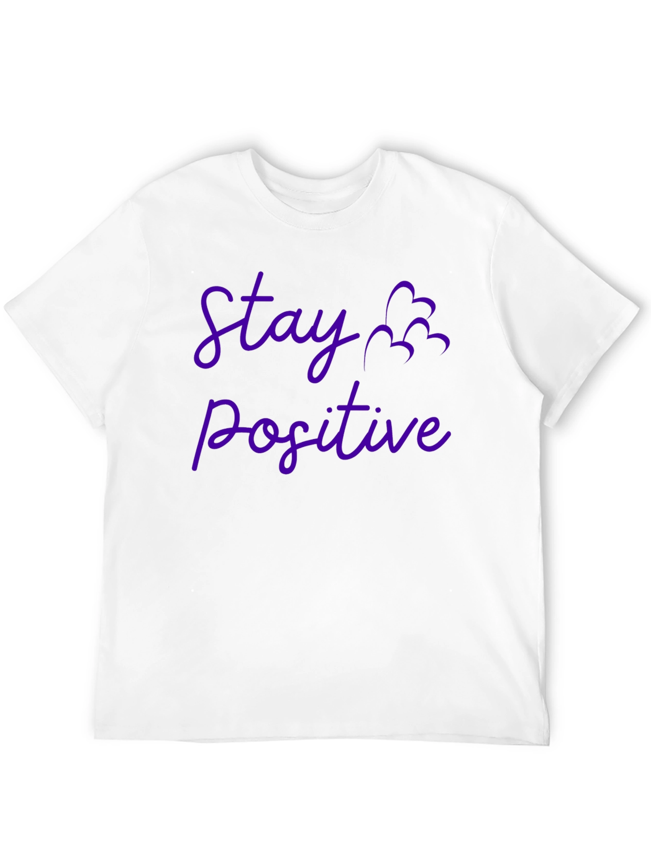 Black Stay Positive Graphic T-Shirt - Black view 12
