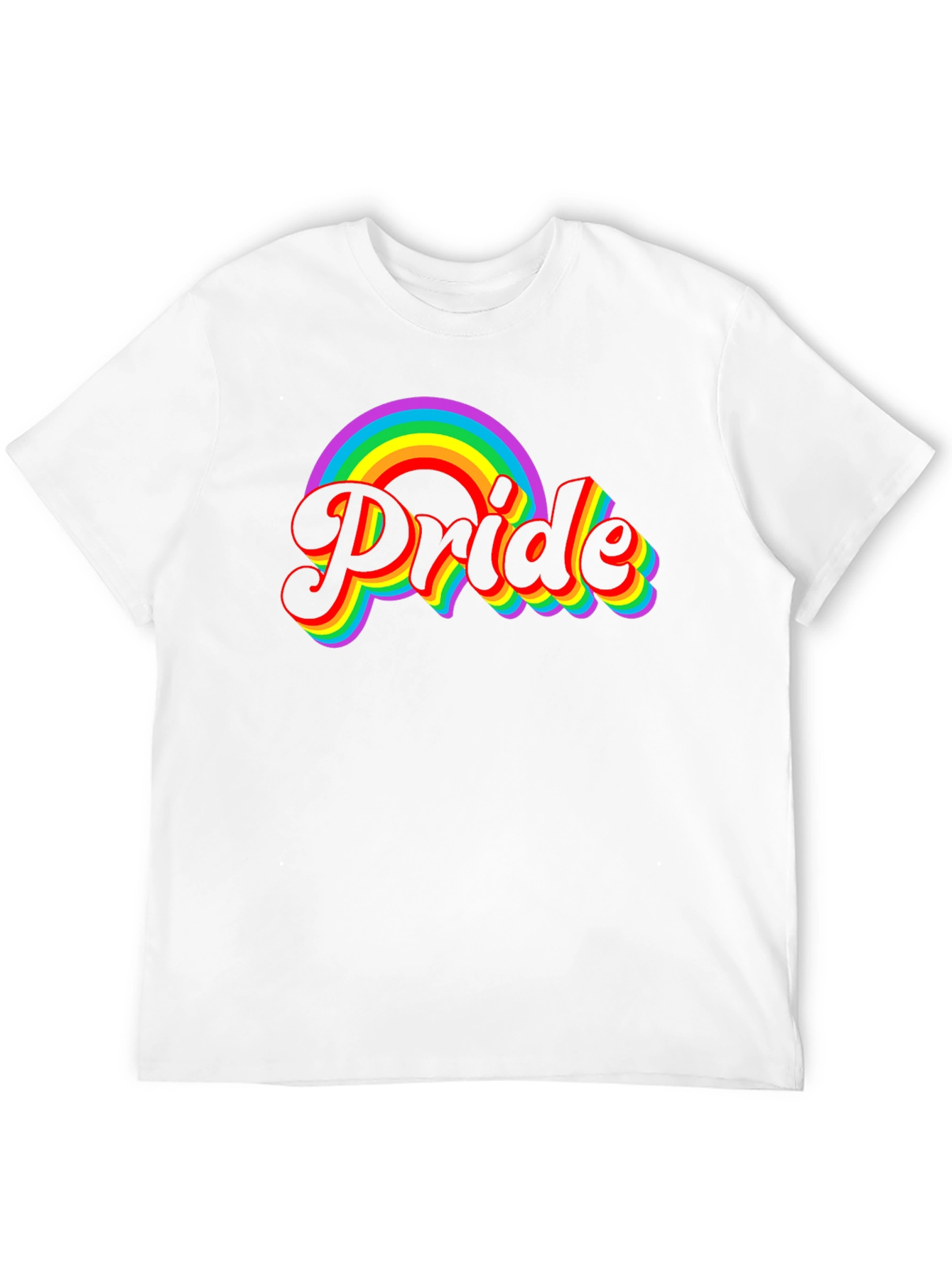 Pride Rainbow Graphic T-Shirt - 12