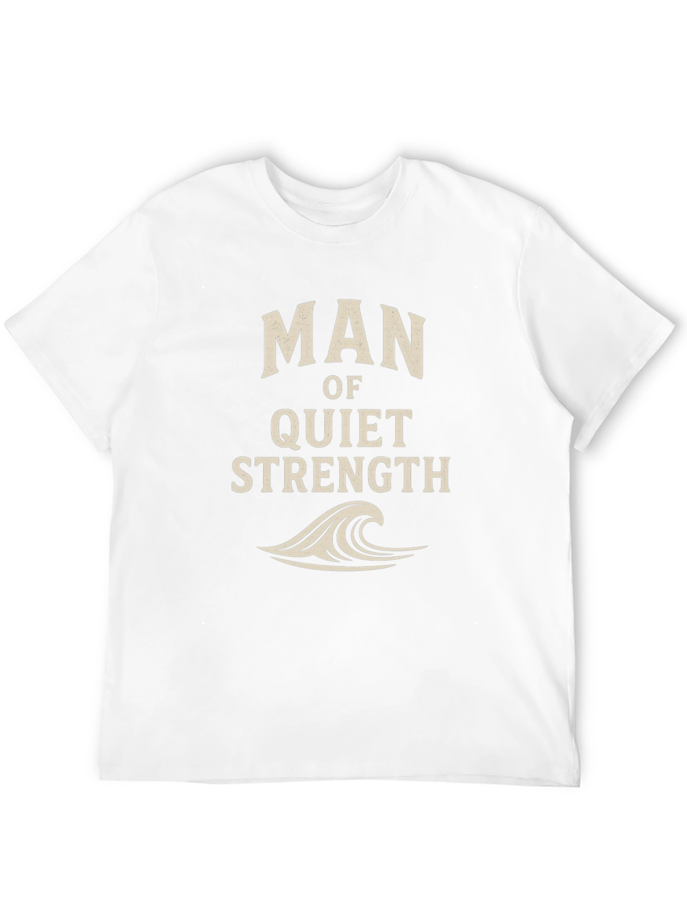 Black Man of Quiet Strength Graphic Tee view 12