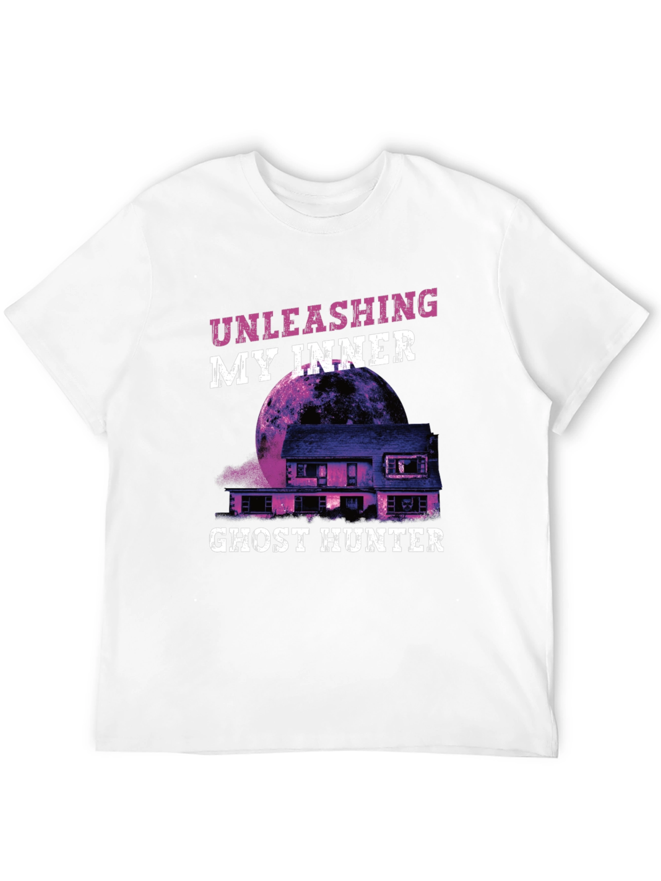 Black Ghost Hunter Graphic Tee view 12