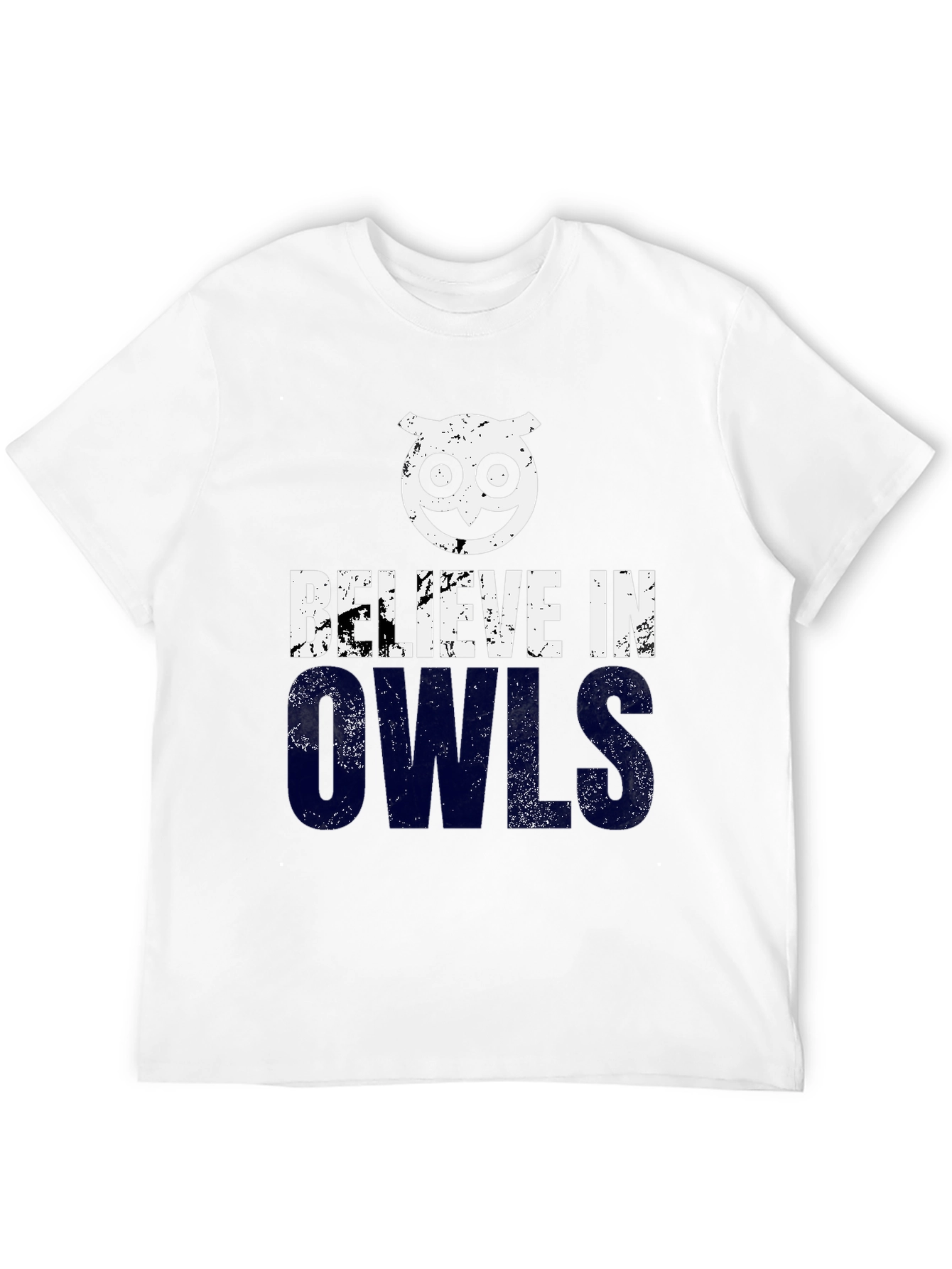 Black Believe in Owls Graphic Print T-Shirt view 12