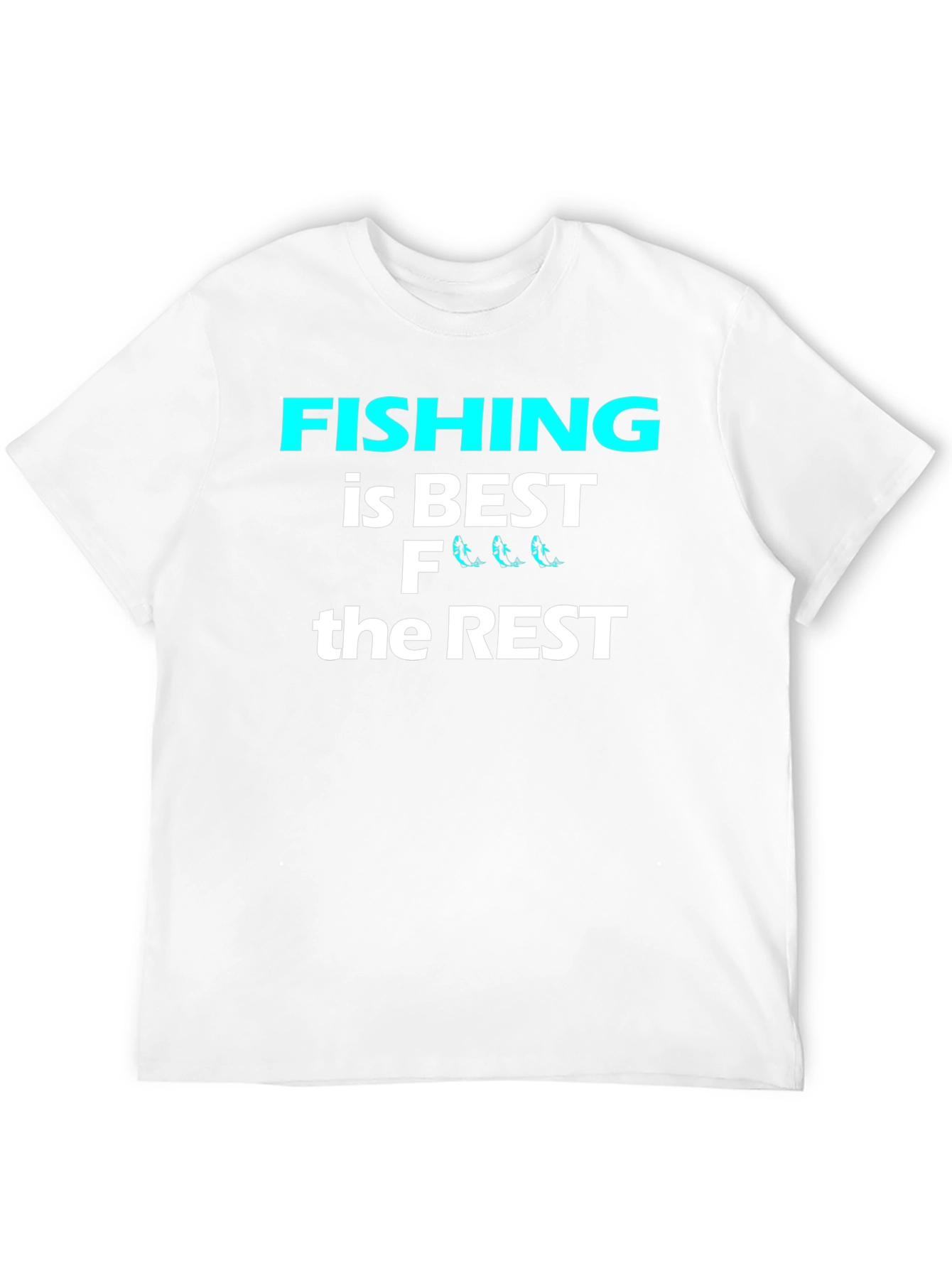 Black Funny Fishing is Best T-Shirt view 12