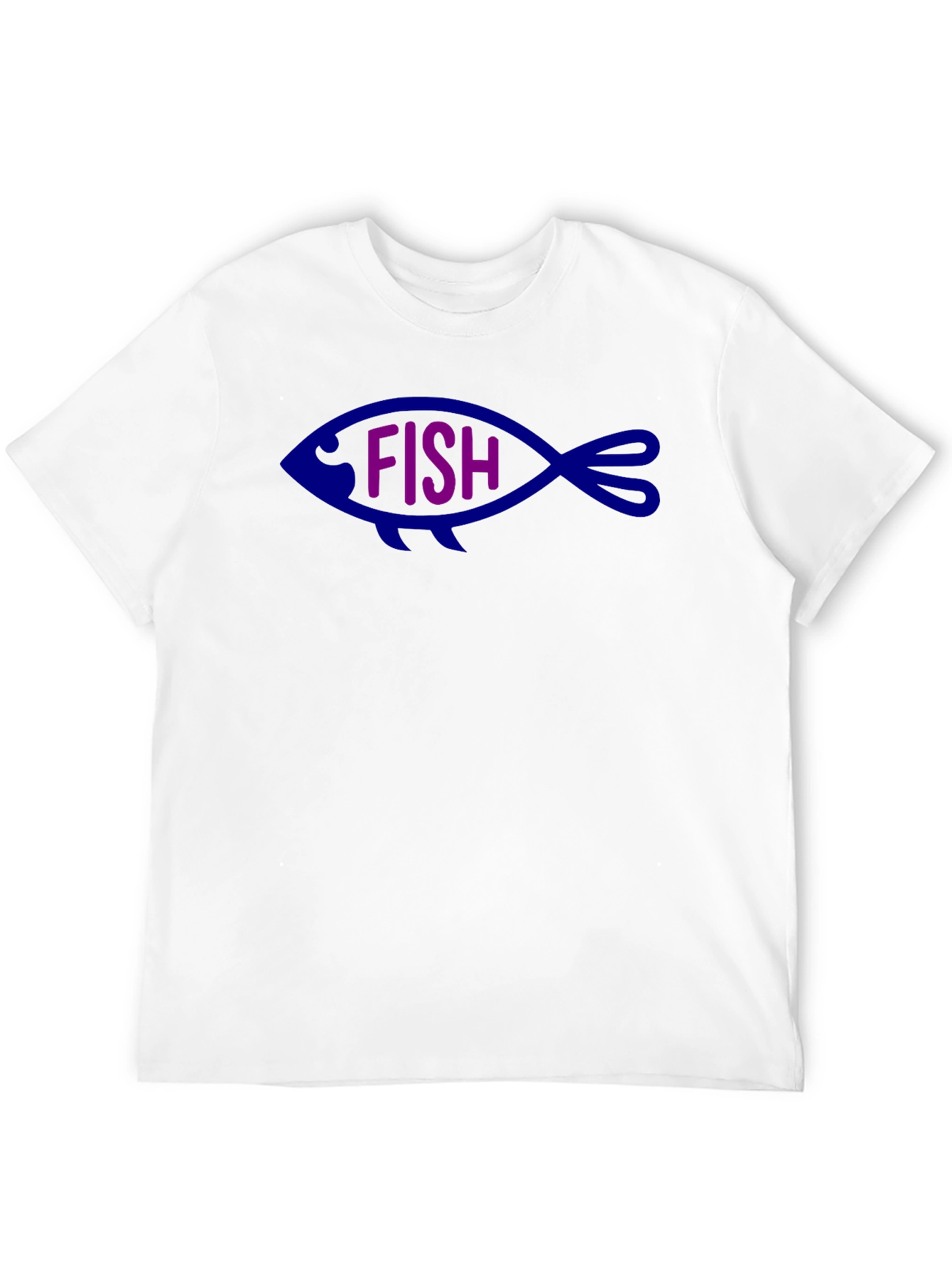 Black Fish Graphic Tee - Black Cotton Blend view 12
