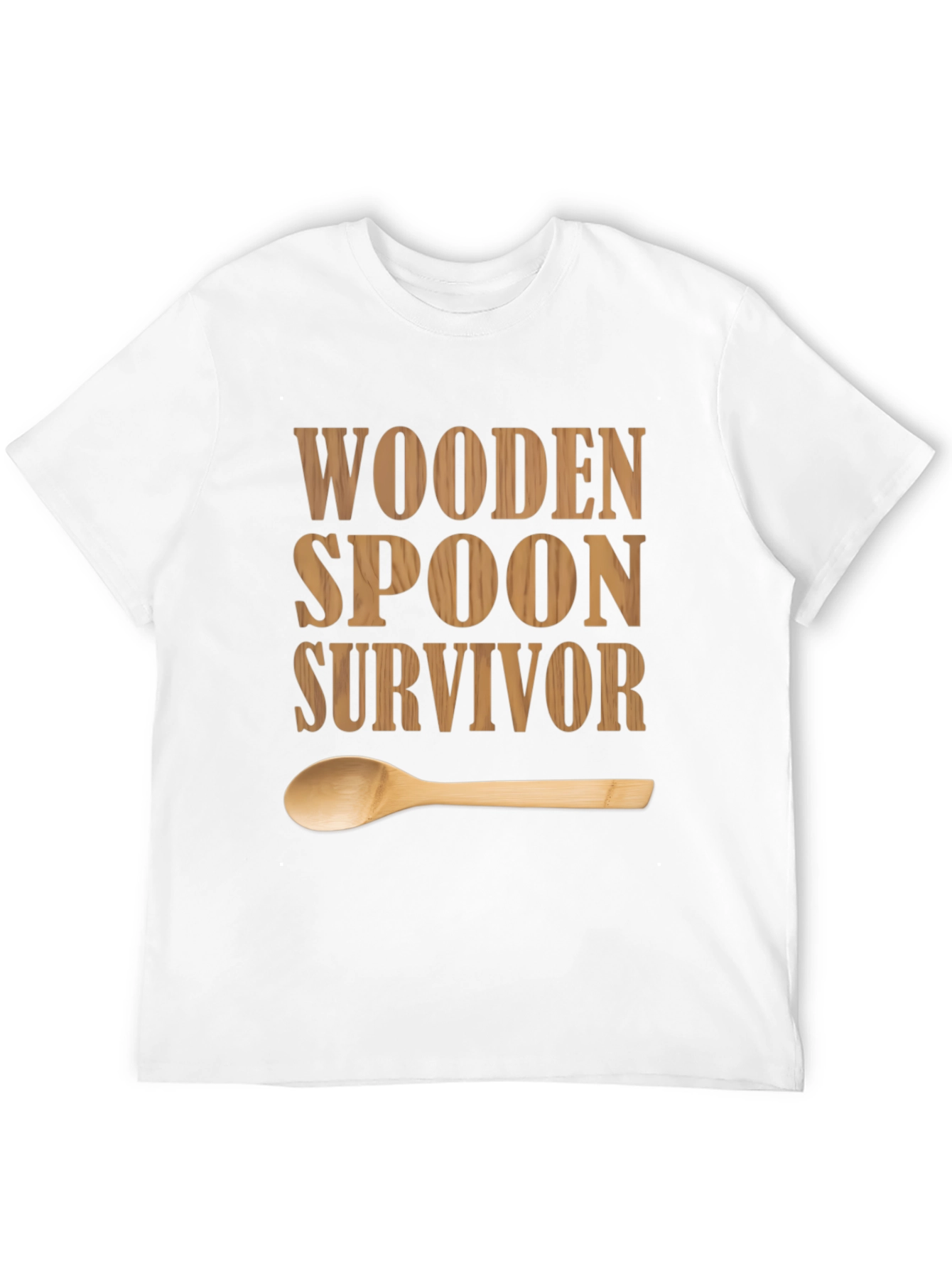 Black Wooden Spoon Survivor Graphic T-Shirt view 12