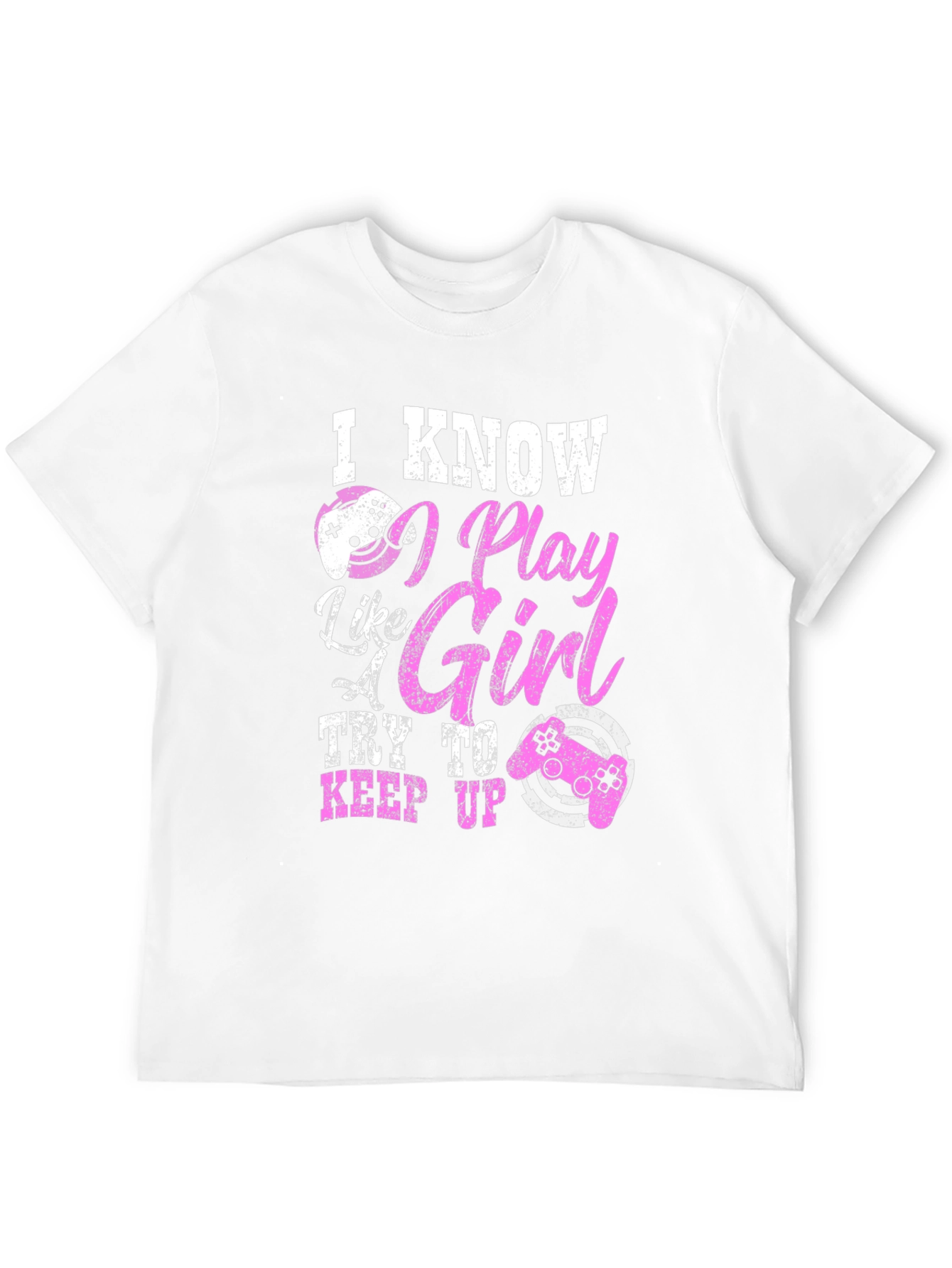 Black I Know I Play Like A Girl T-Shirt view 12