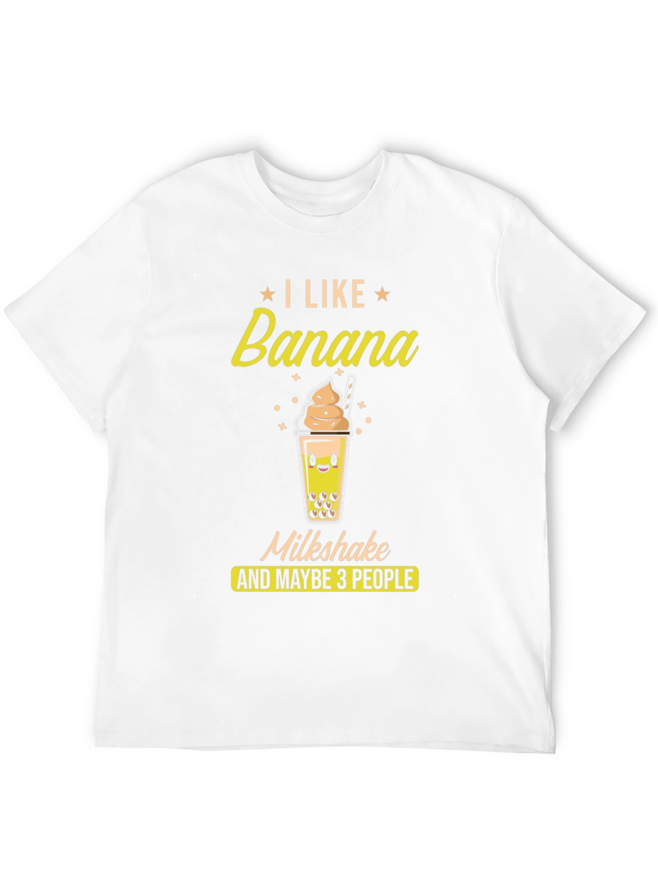 Black Banana Milkshake T-Shirt - Funny Graphic Tee view 12