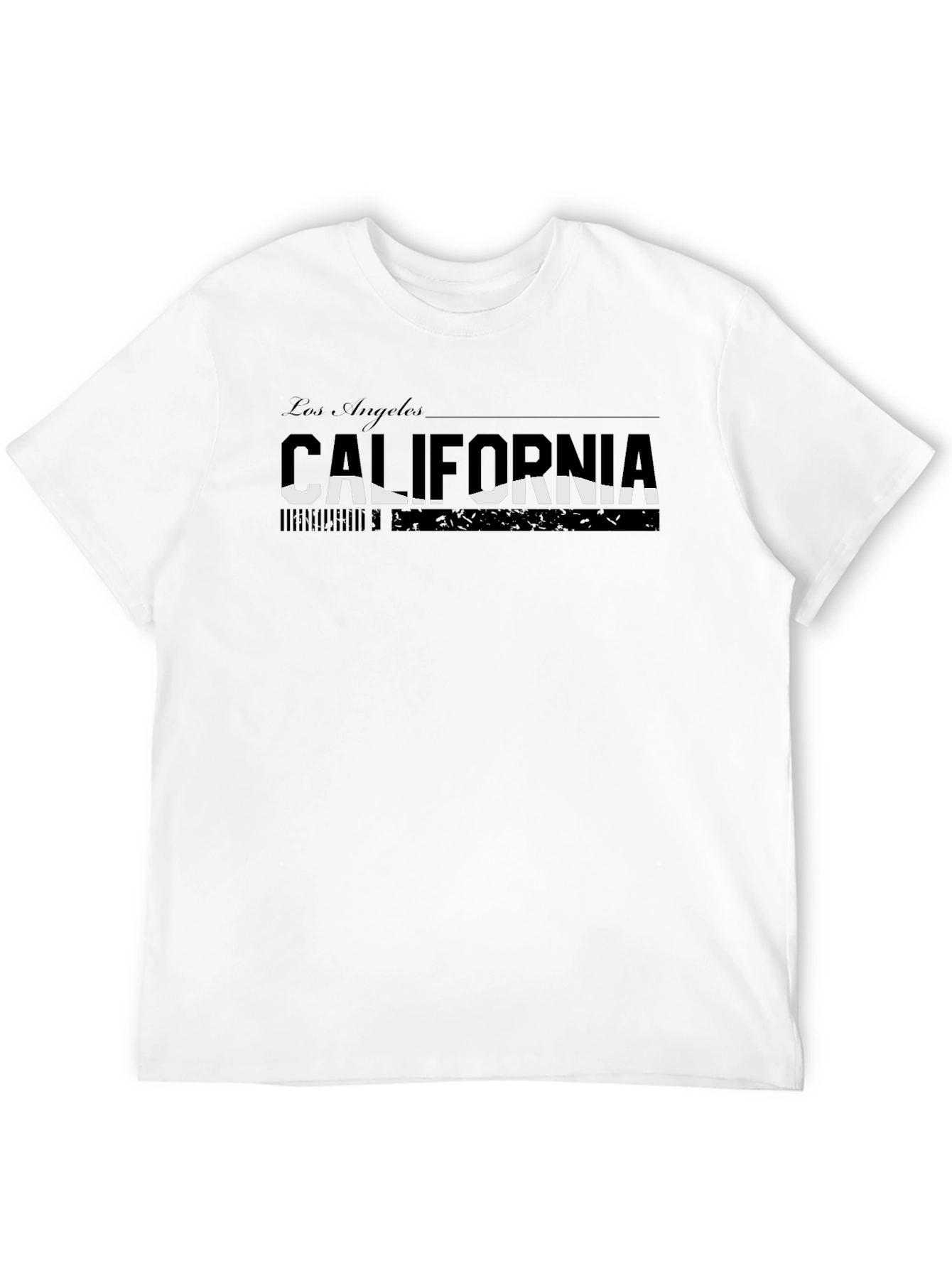 Black Los Angeles California Graphic Tee view 12