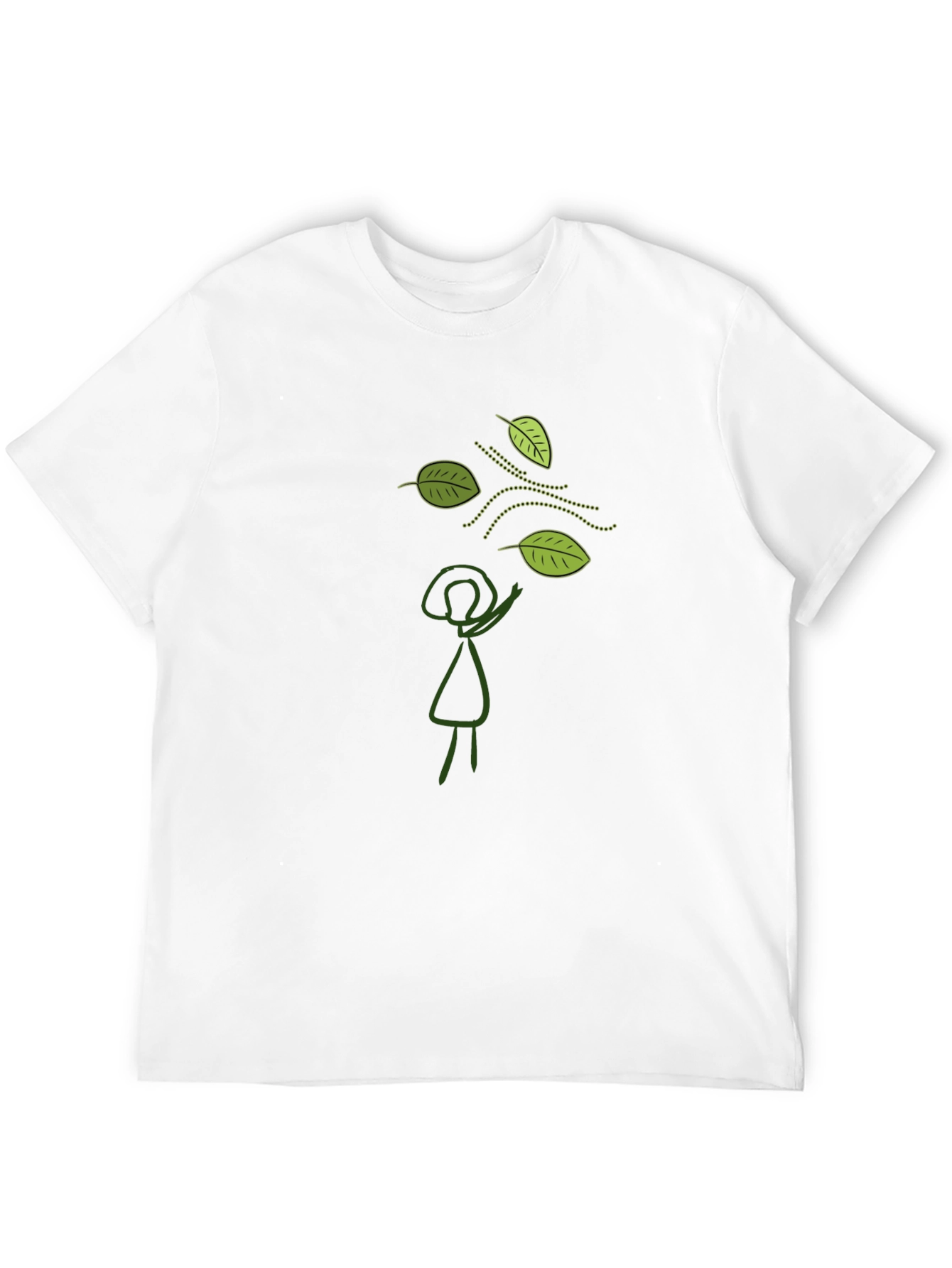 Black Nature Lover's Black T-Shirt view 12