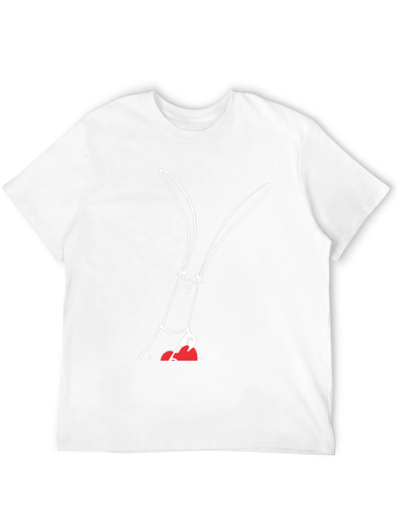 Black Funny Rabbit with Boxing Gloves Black T-Shirt view 12