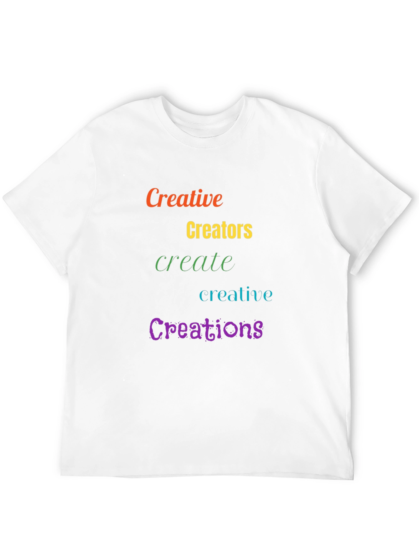 Black Creative Creations T-Shirt view 12