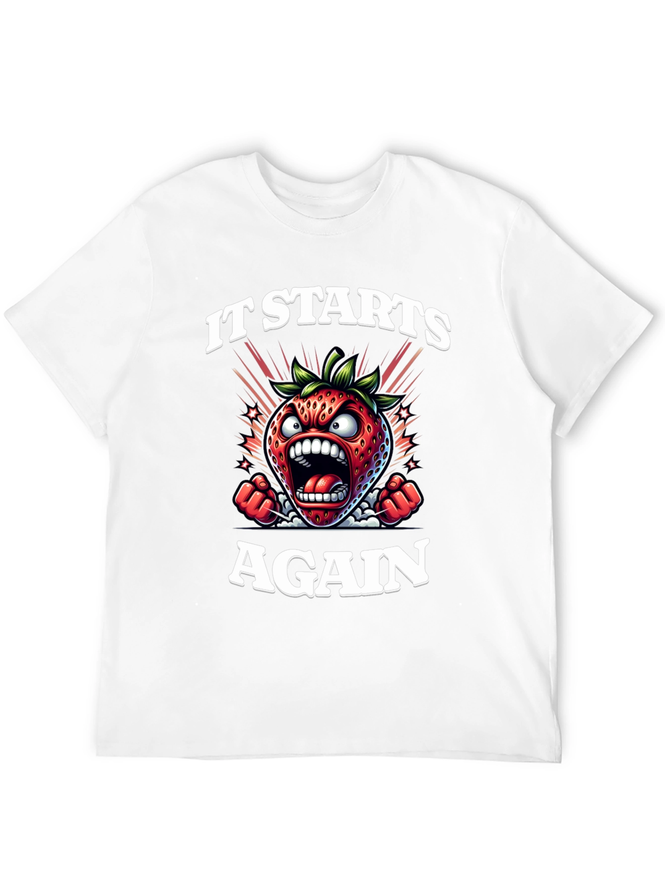 Black It Starts Again Graphic Tee view 12