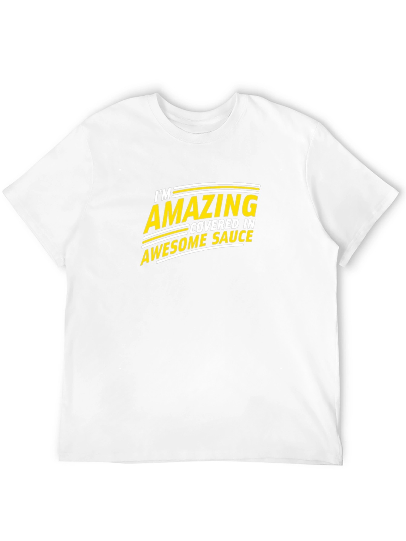 Black Amazing Sauce Graphic Tee - Black Cotton Blend view 12