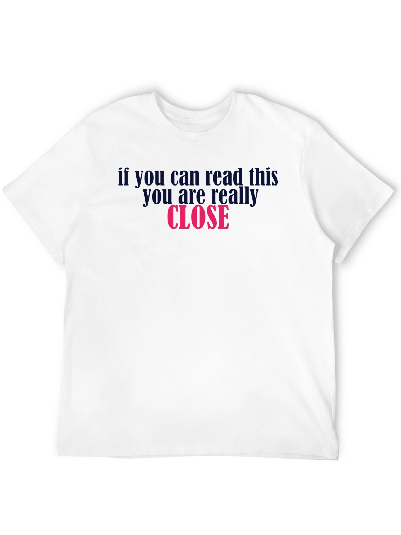 Black Funny Novelty Close T-Shirt view 12