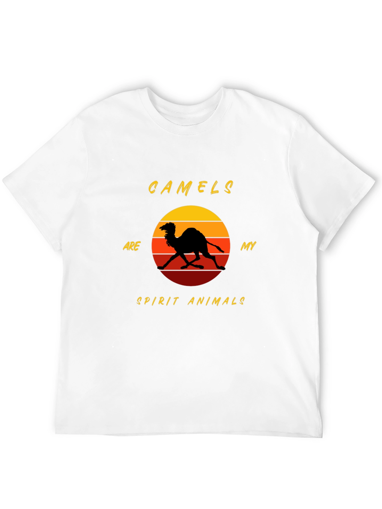 Black Camels Are My Spirit Animals Graphic Tee view 12