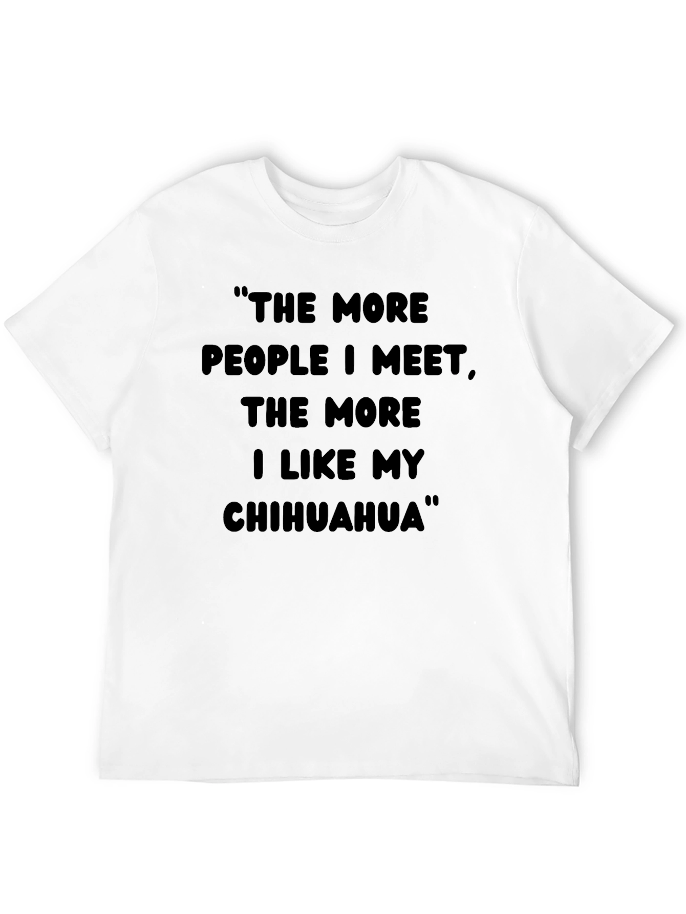 Black Chihuahua Lover T-Shirt Funny Dog Quote Tee view 12