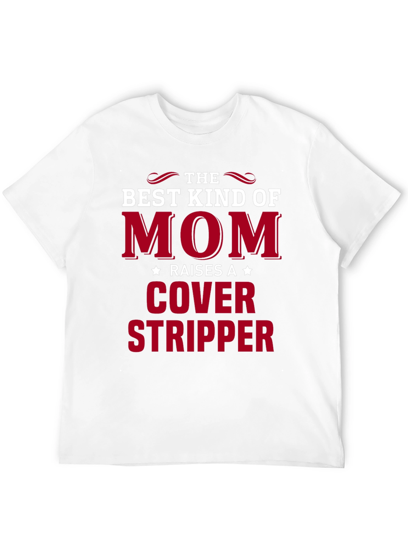 Black Mom Cover Stripper Graphic Tee view 12
