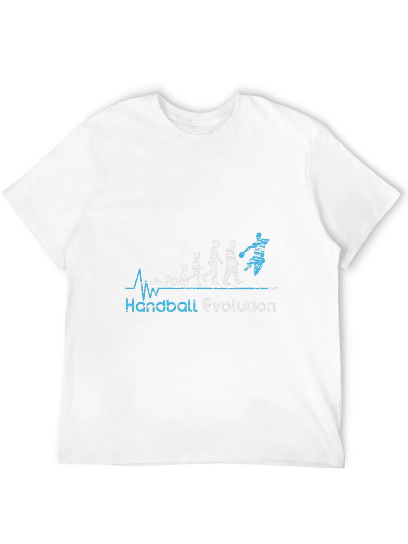 Black Handball Evolution T-Shirt - Black, Graphic Tee view 12