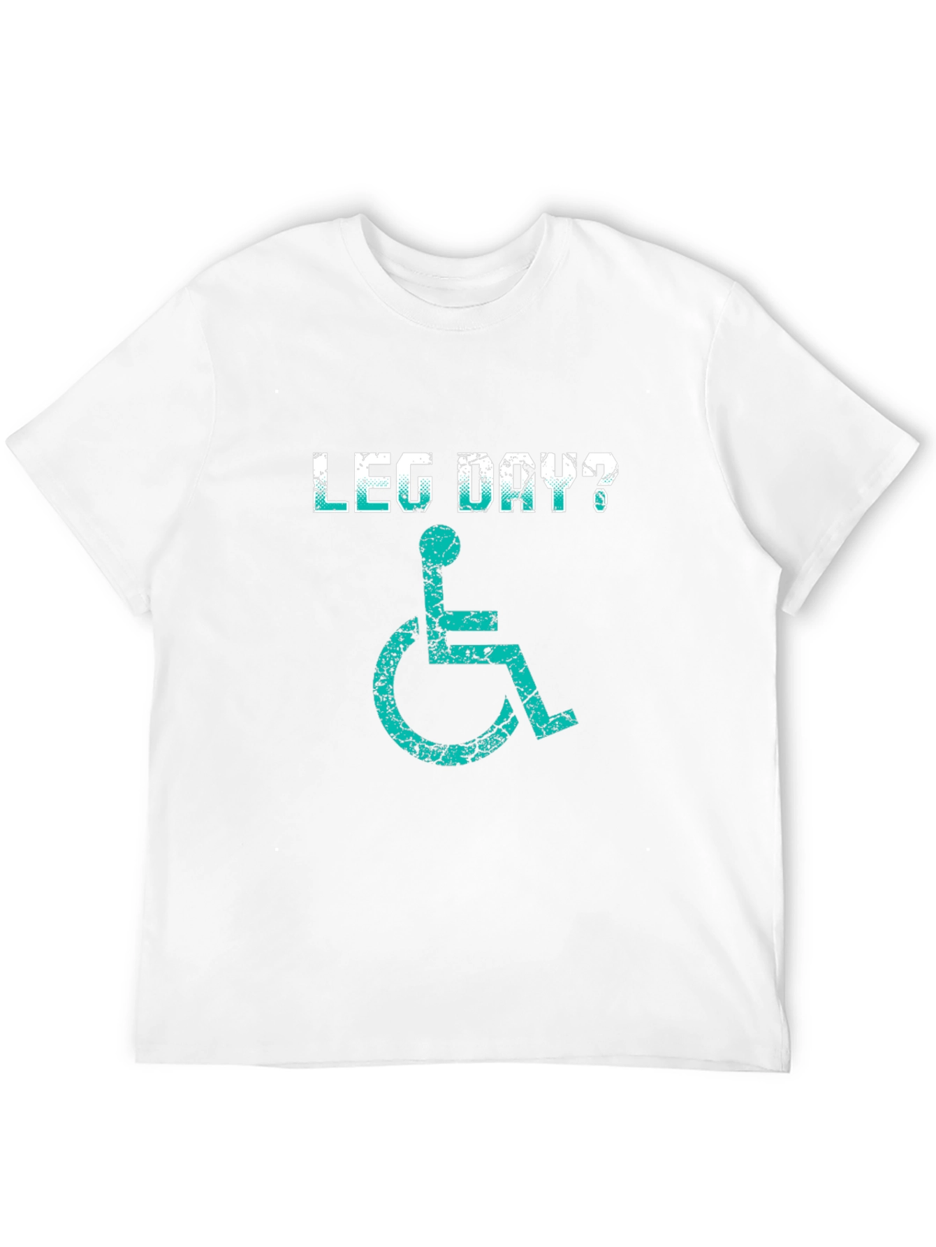 Black Leg Day? Wheelchair T-Shirt - Unisex view 12