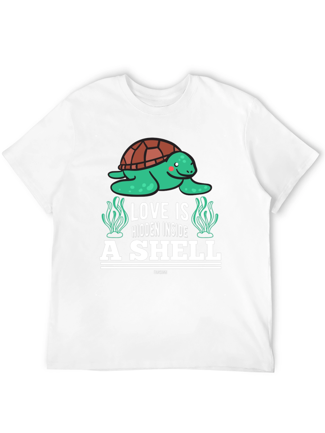 Black Love is Hidden Inside a Shell Black T-Shirt view 12