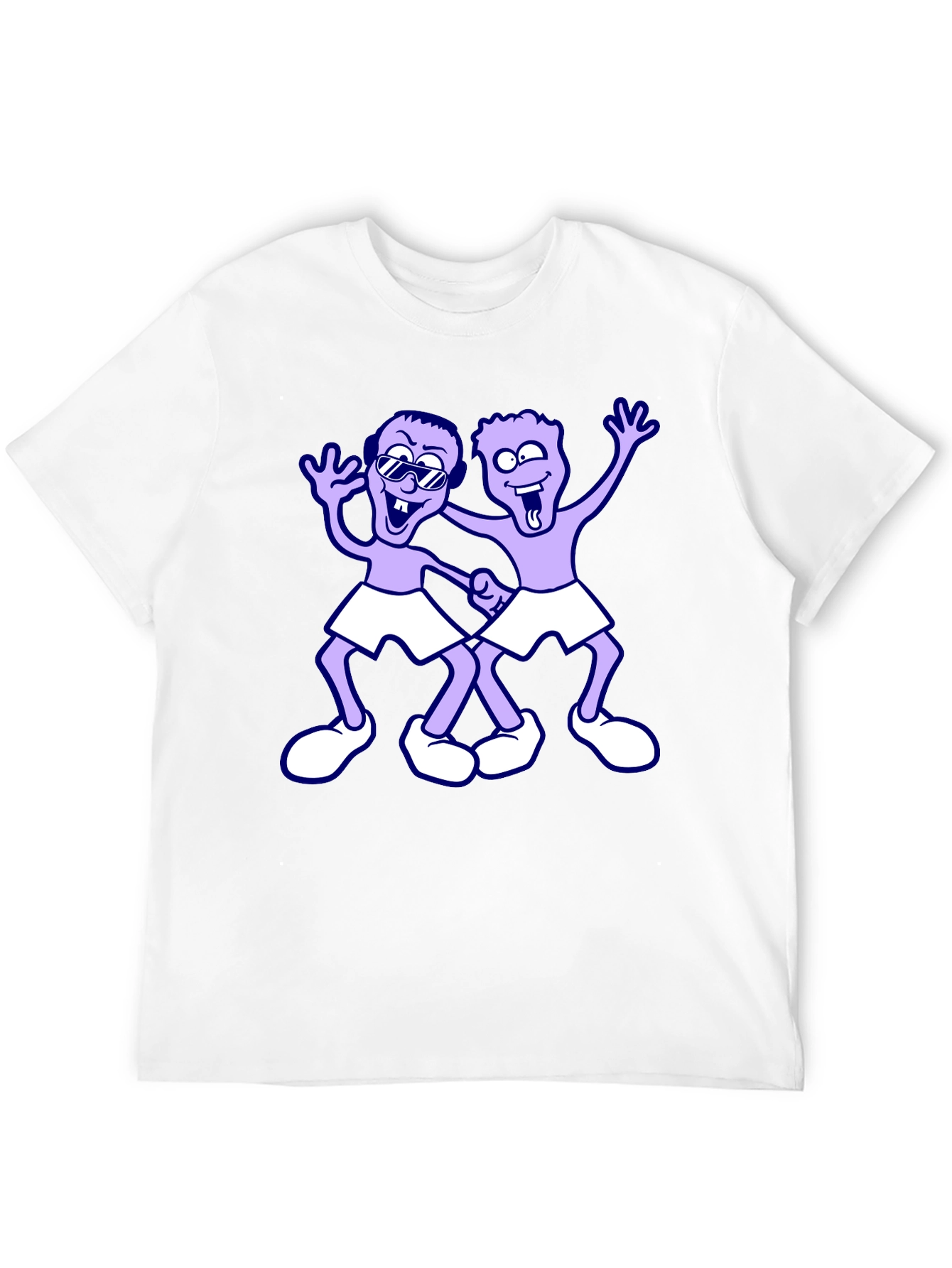 Black Cartoon Graphic T-Shirt - Quirky Tee for Casual Style view 12