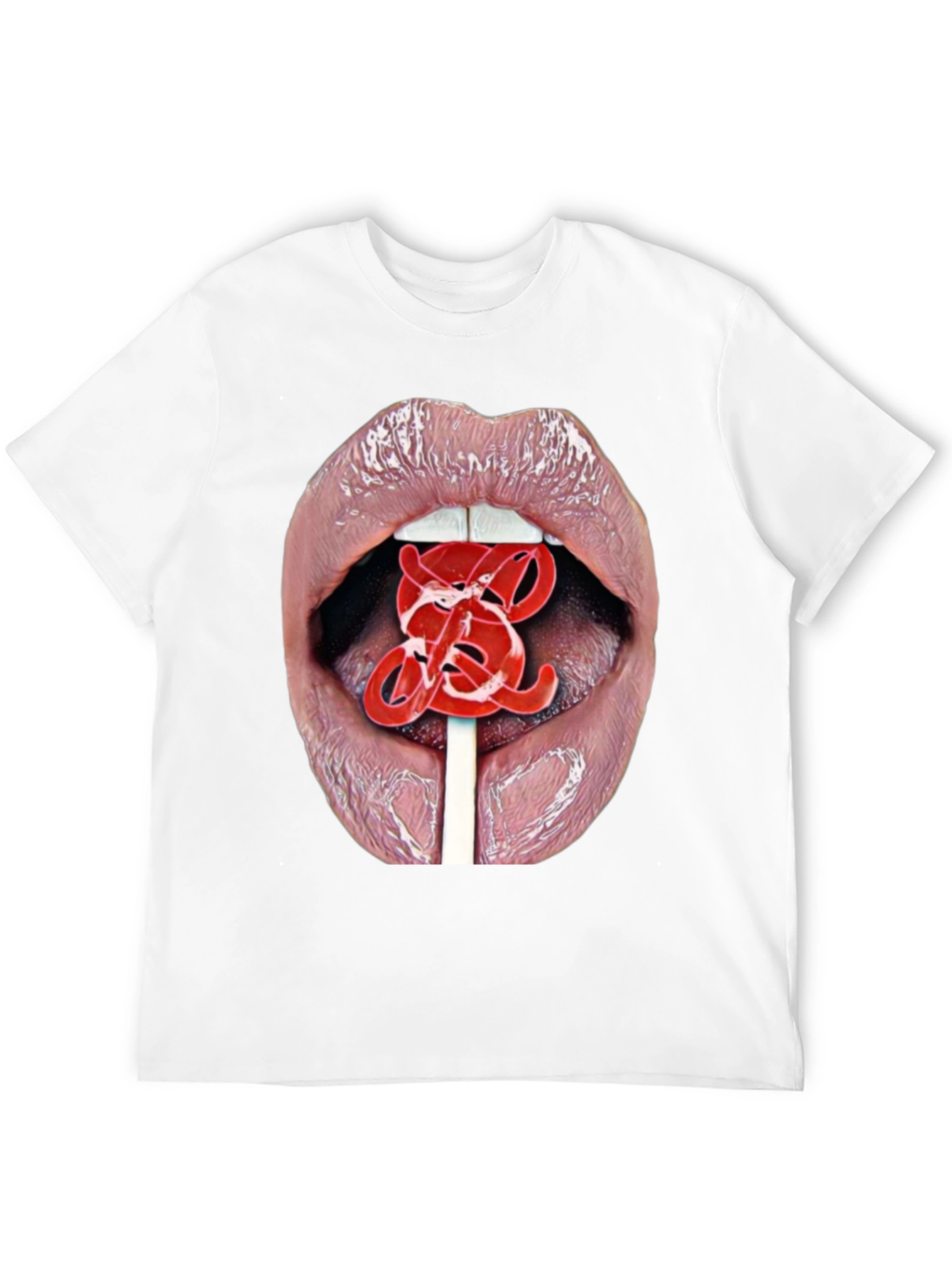Black Lips Lollipop Graphic Tee - Bold & Edgy view 12